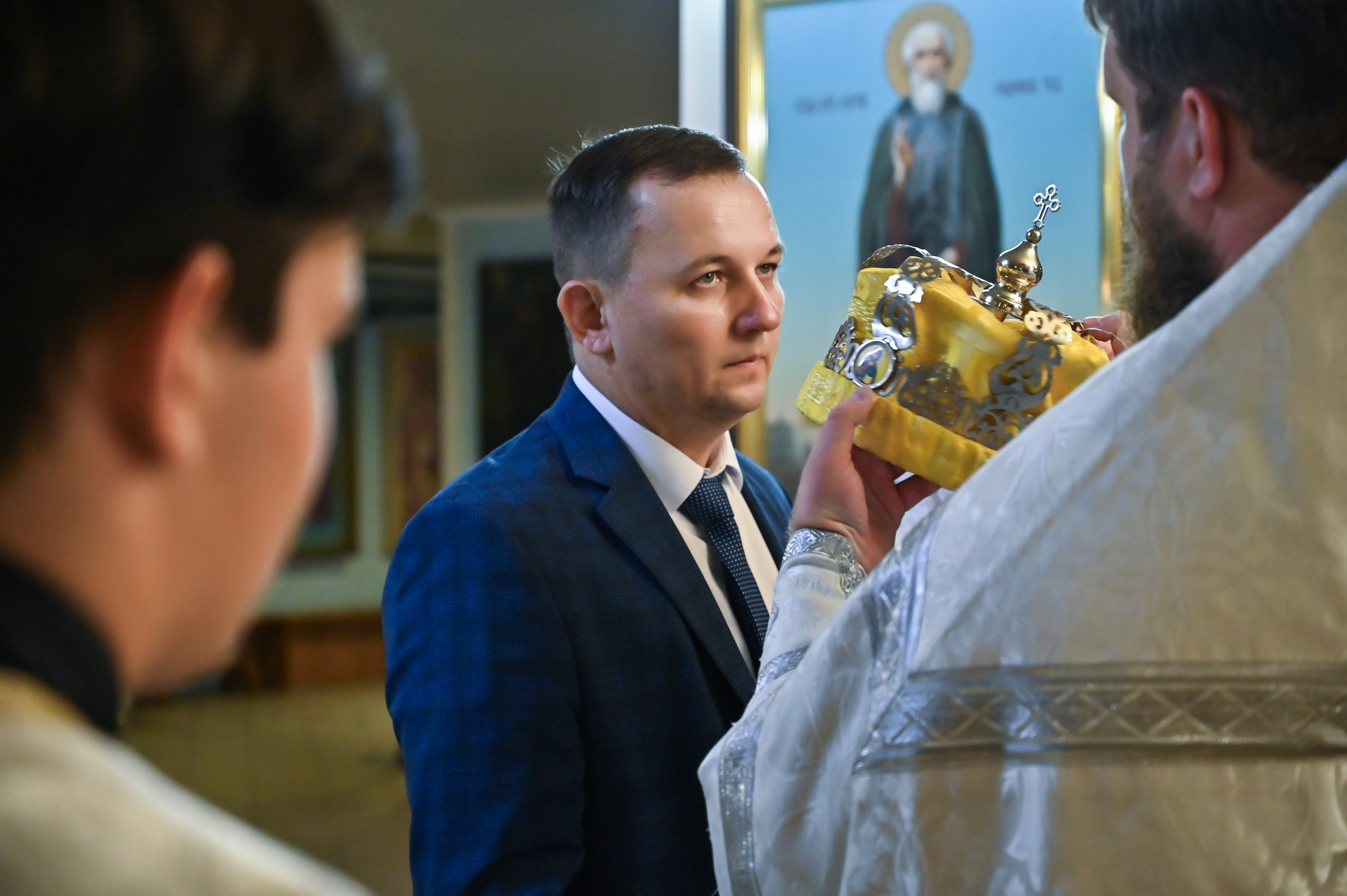 Венчание Андрей и Елена. Репортажный и свадебный фотограф в Липецке Иван Первойкин