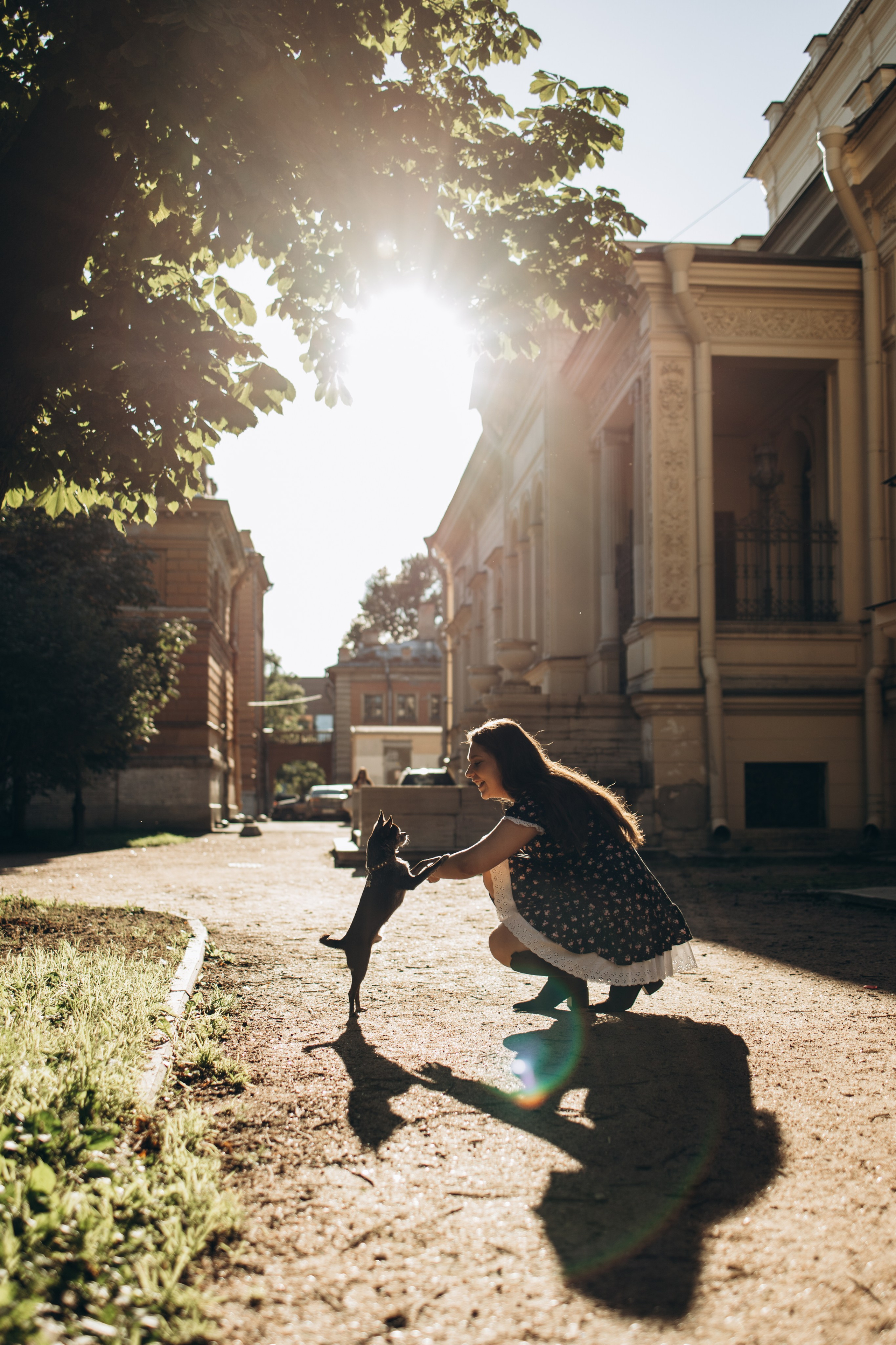 Даша и ее мальчики. Фотограф — Анималист | Санкт-Петербург