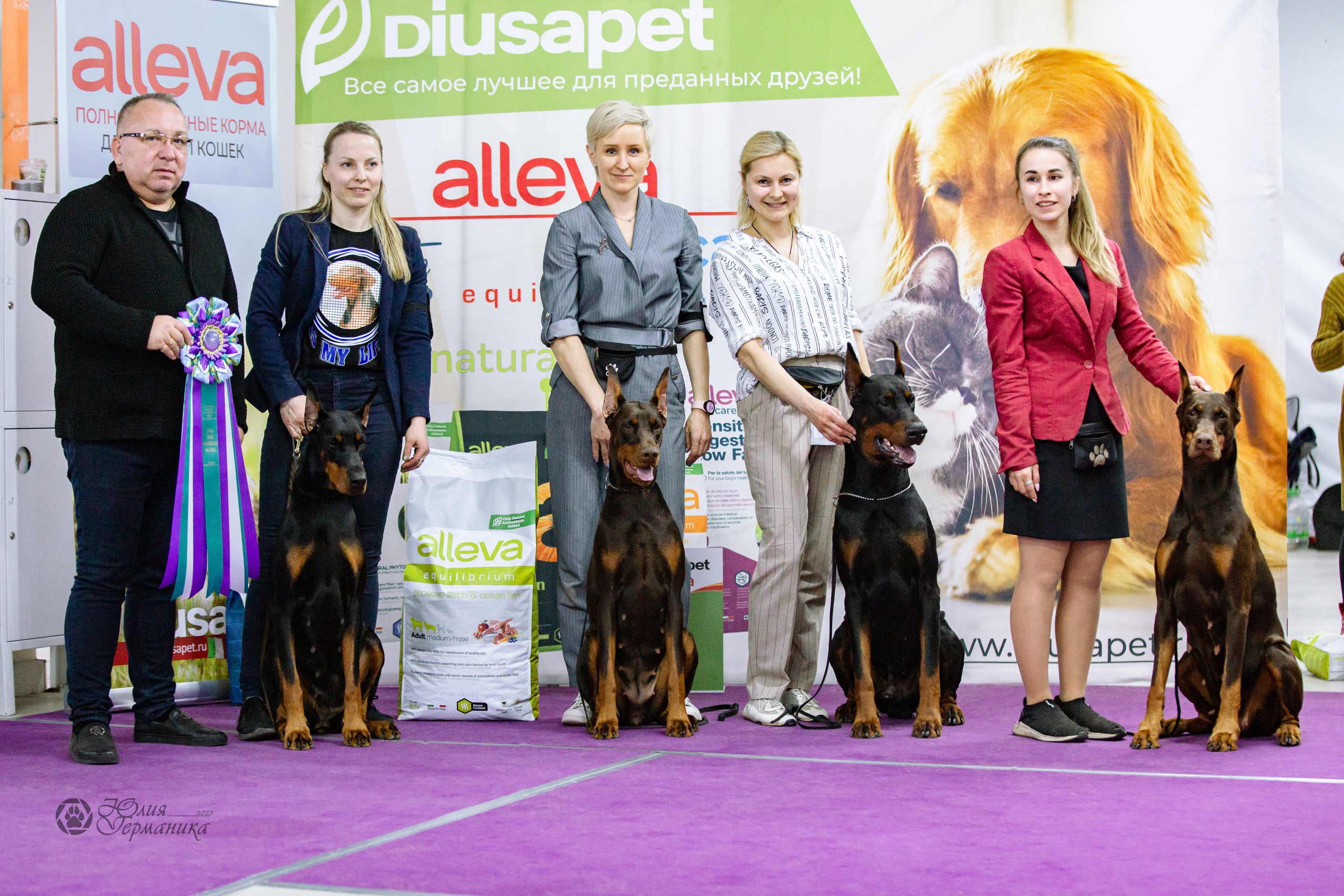 Чайна-Таун ПК Доберманов  3 апреля 2022. Фотограф-анималист Юлия Германика