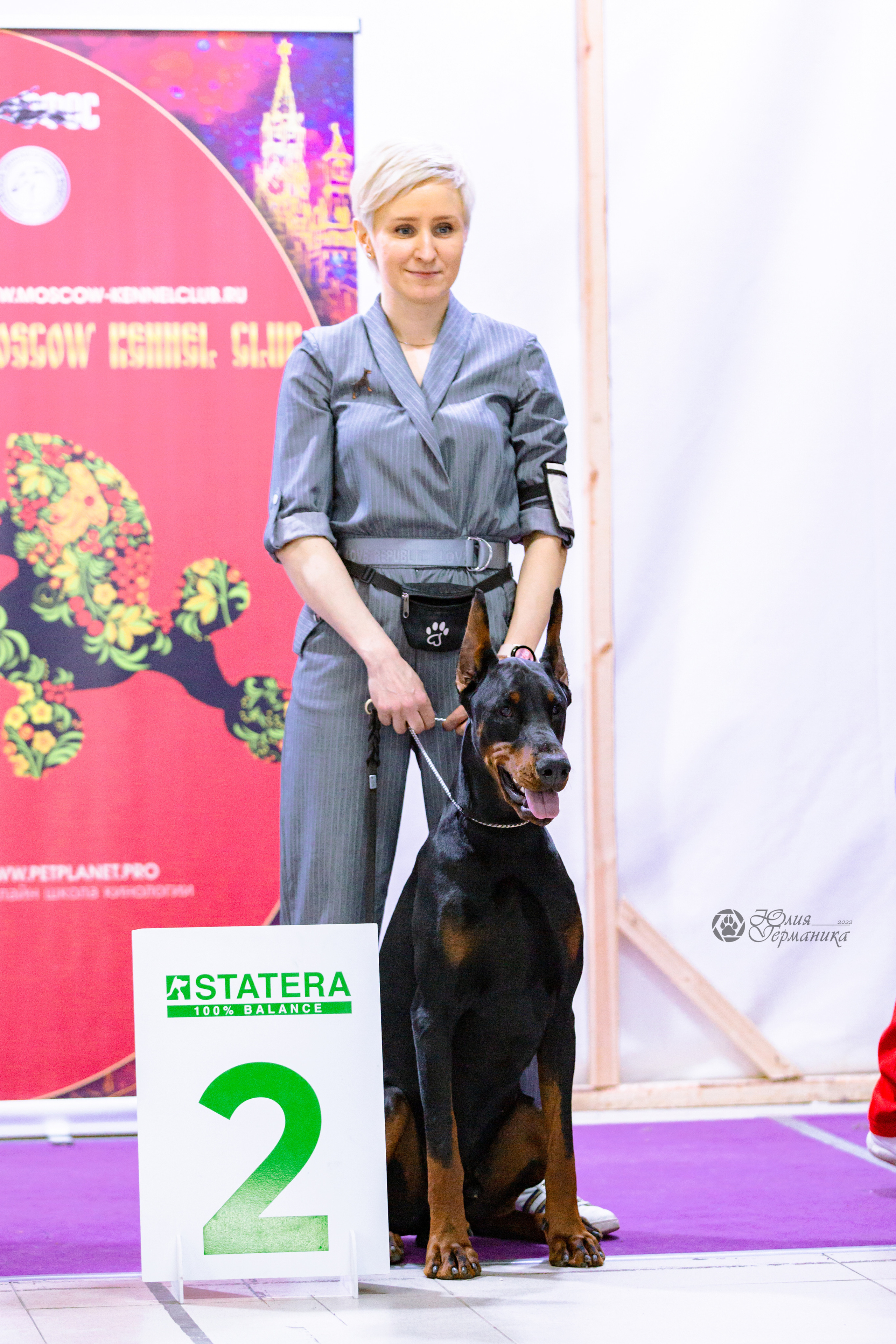 Чайна-Таун ПК Доберманов  3 апреля 2022. Фотограф-анималист Юлия Германика