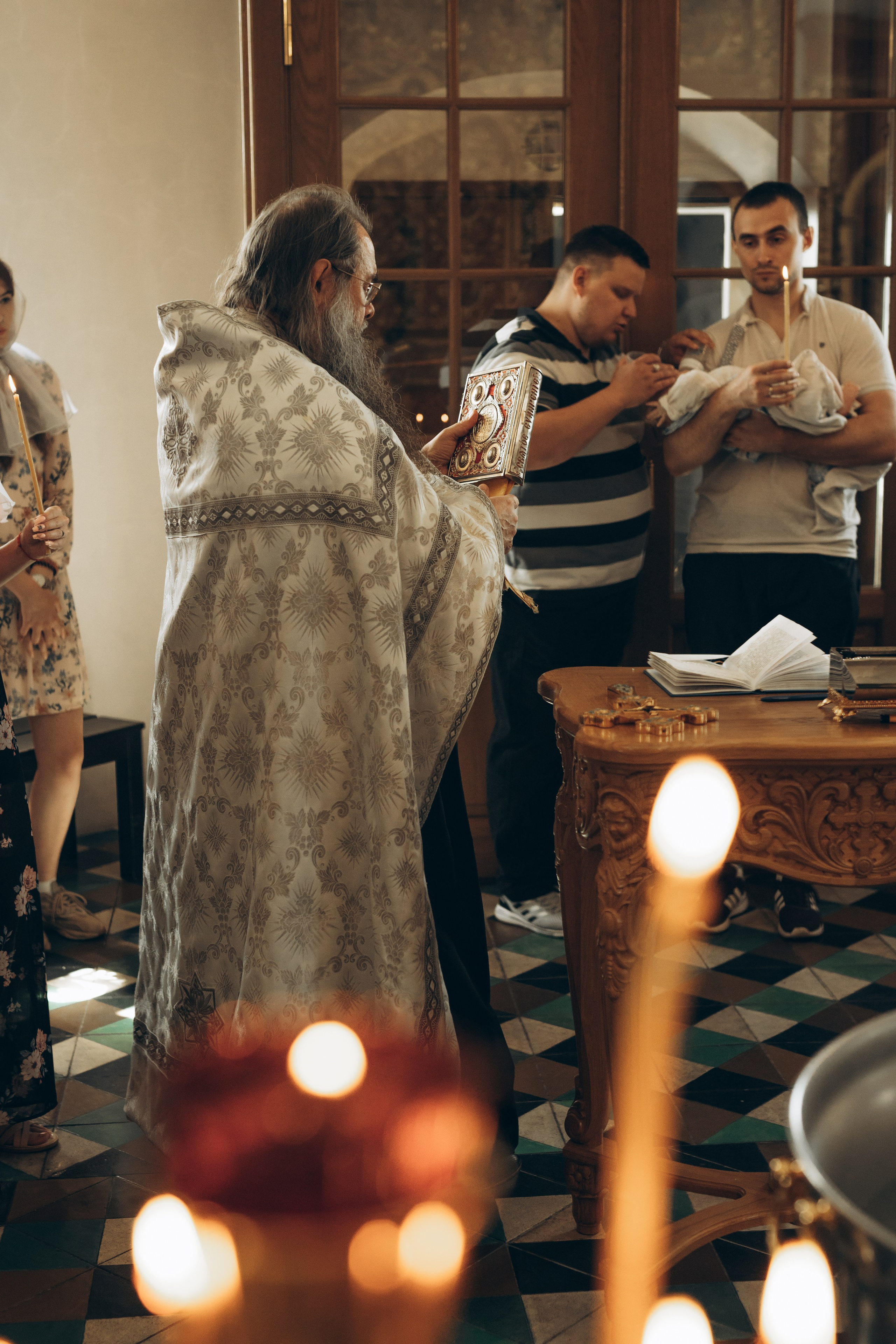 Крещение малышей