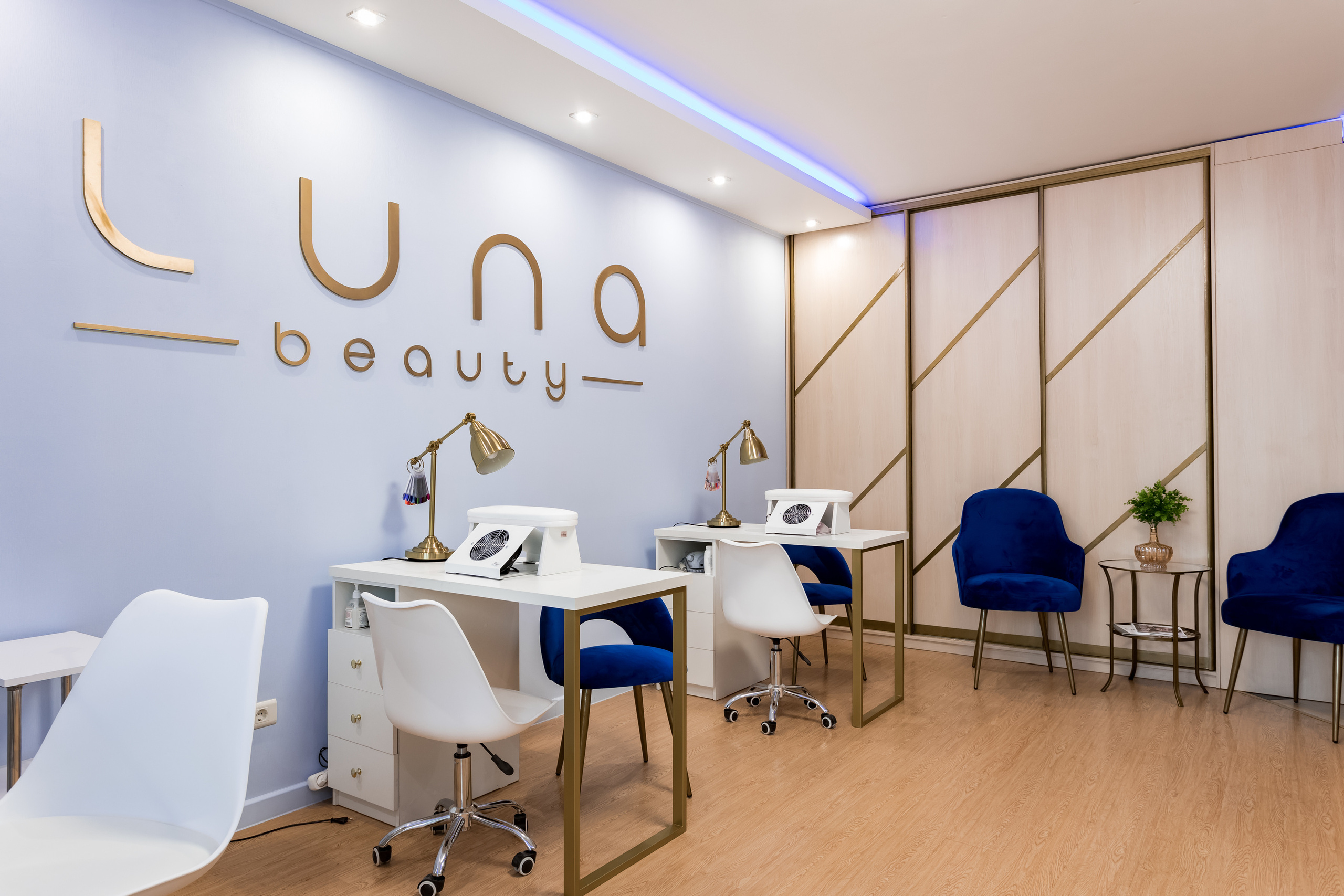 Съемка интерьера для студии красоты Luna Beauty на метро Братиславская. Интерьеры, Контент, Портреты | Фотограф в Москве Дани Терно