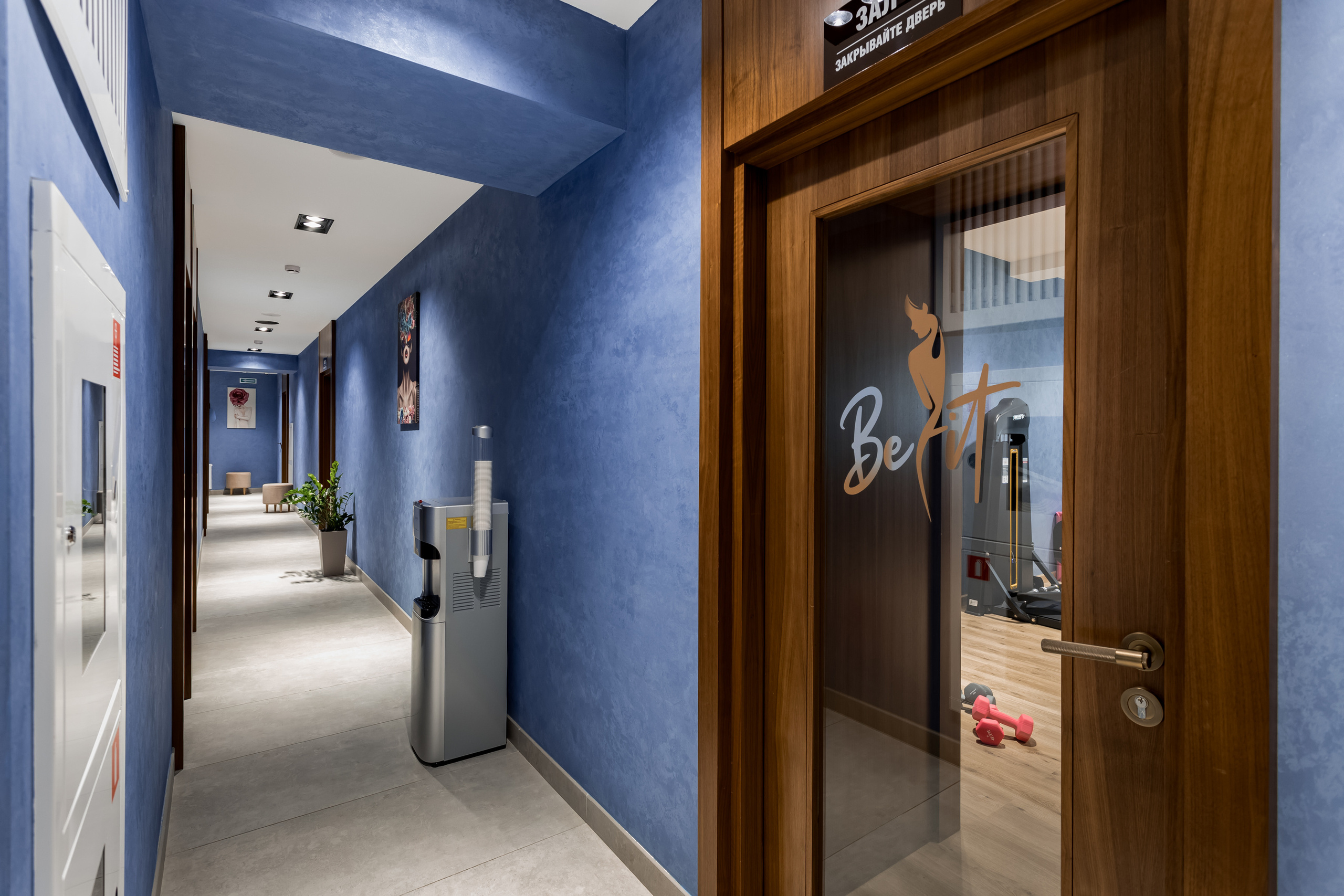 Съемка интерьера для фитнес-клуба и салона красоты Be Fit Studio. Интерьеры, Контент, Портреты | Фотограф в Москве Дани Терно