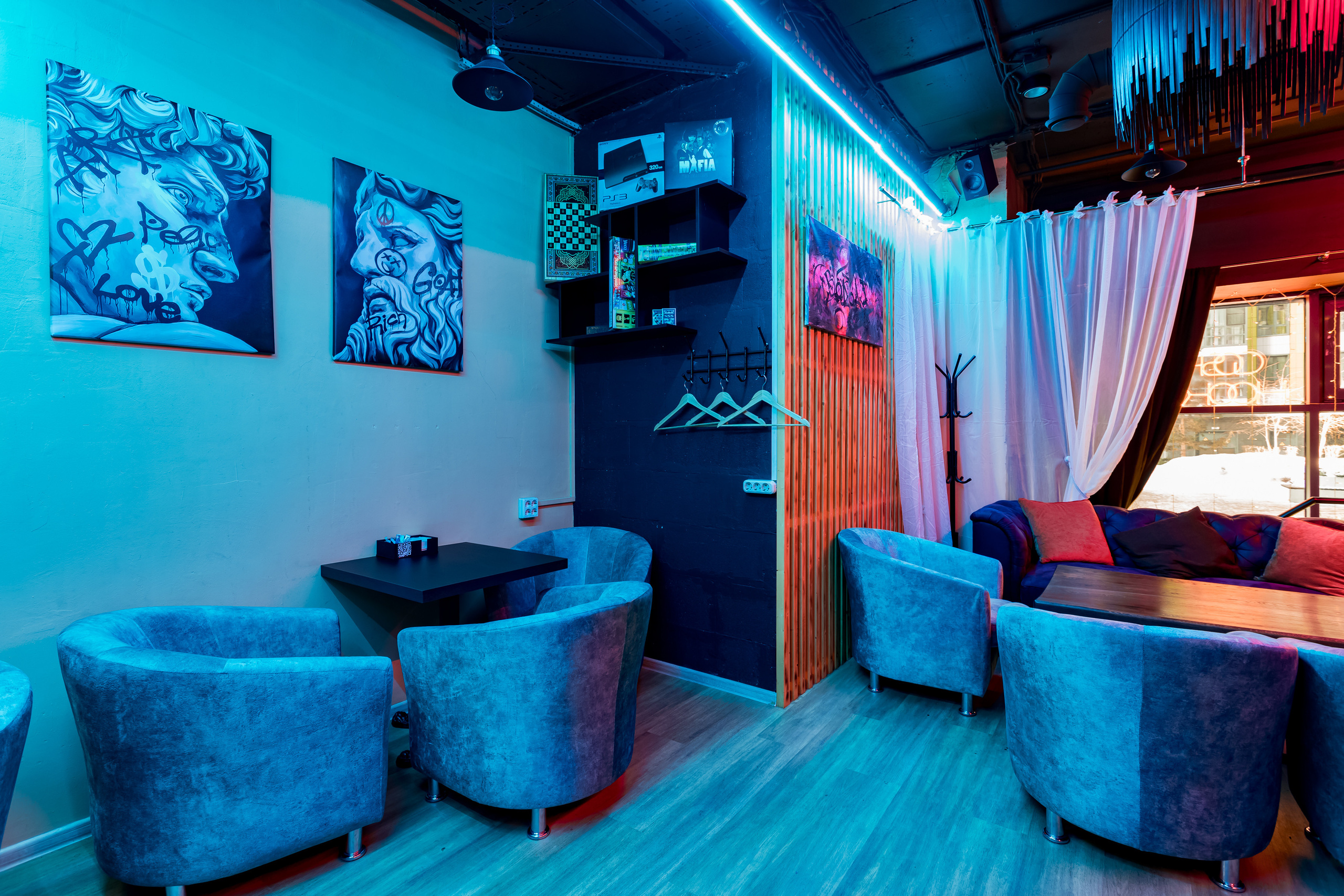 Съемка интерьера для кальянной Gosha Hookah на Шелепихе. Интерьеры, Контент, Портреты | Фотограф в Москве Дани Терно