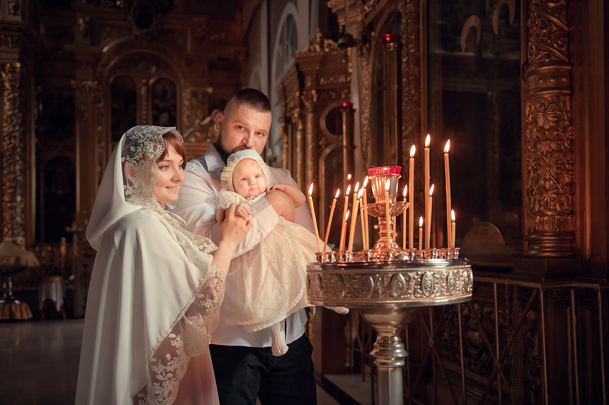 Крещение в Елоховском соборе