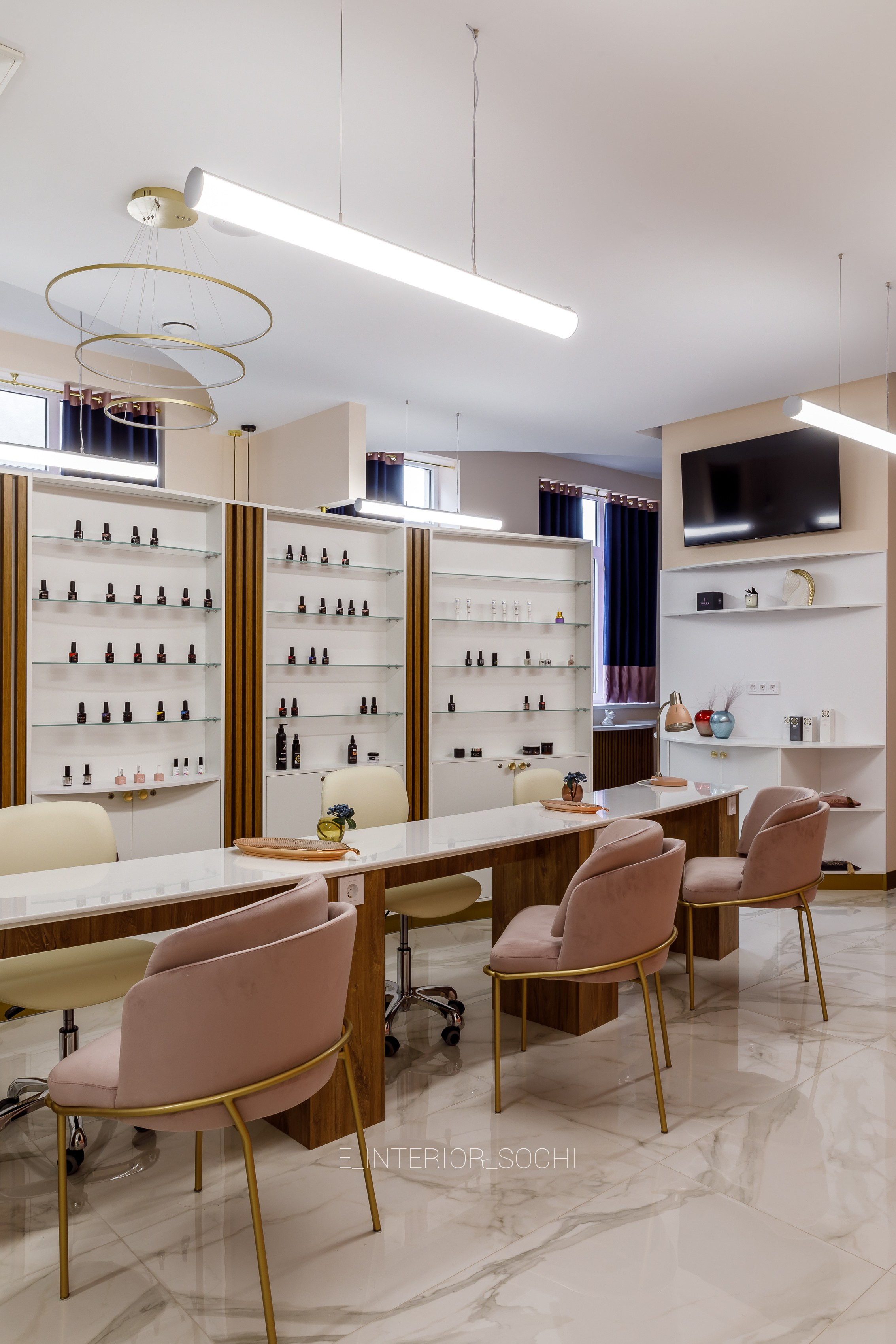 BEAUTY_MIGAL. Дизайн интерьера Евгения Тисленко