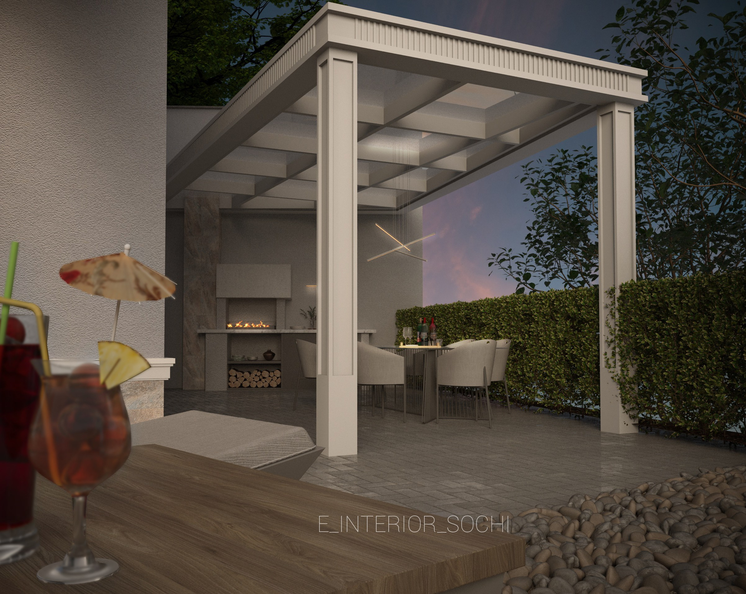 TOPAZ. Дизайн интерьера Евгения Тисленко