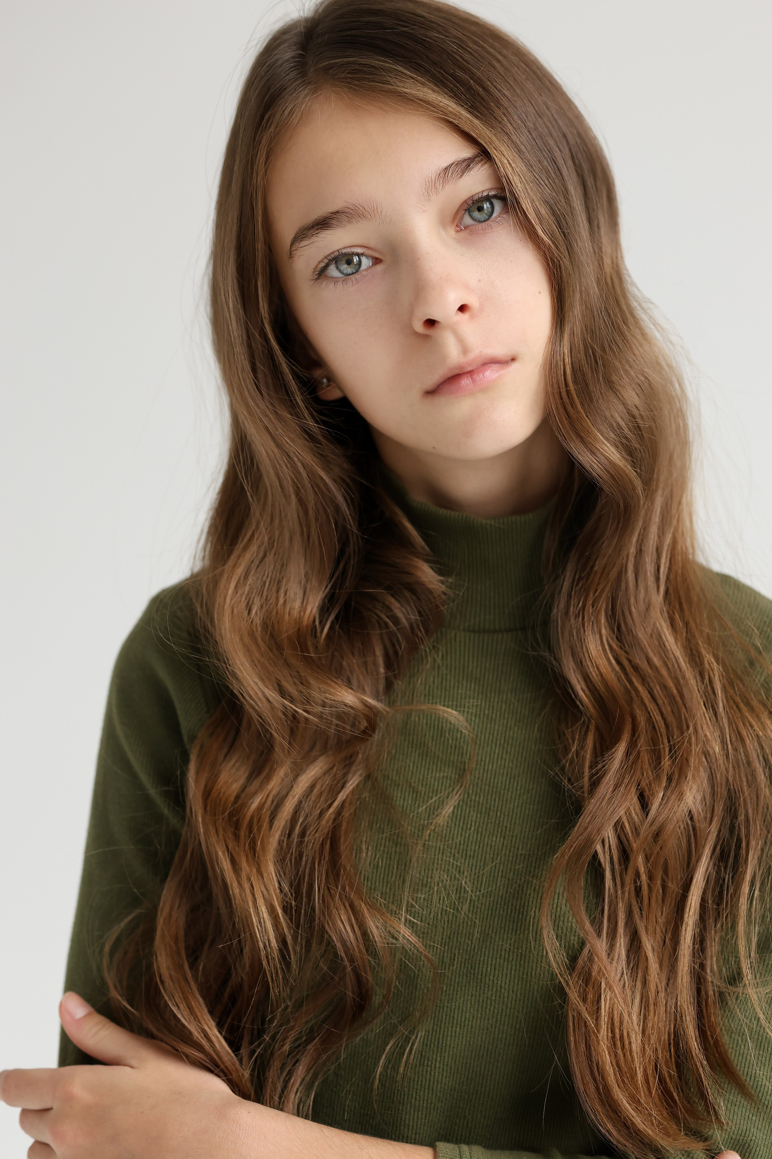 модельные тесты на циклораме при дневном освещении 