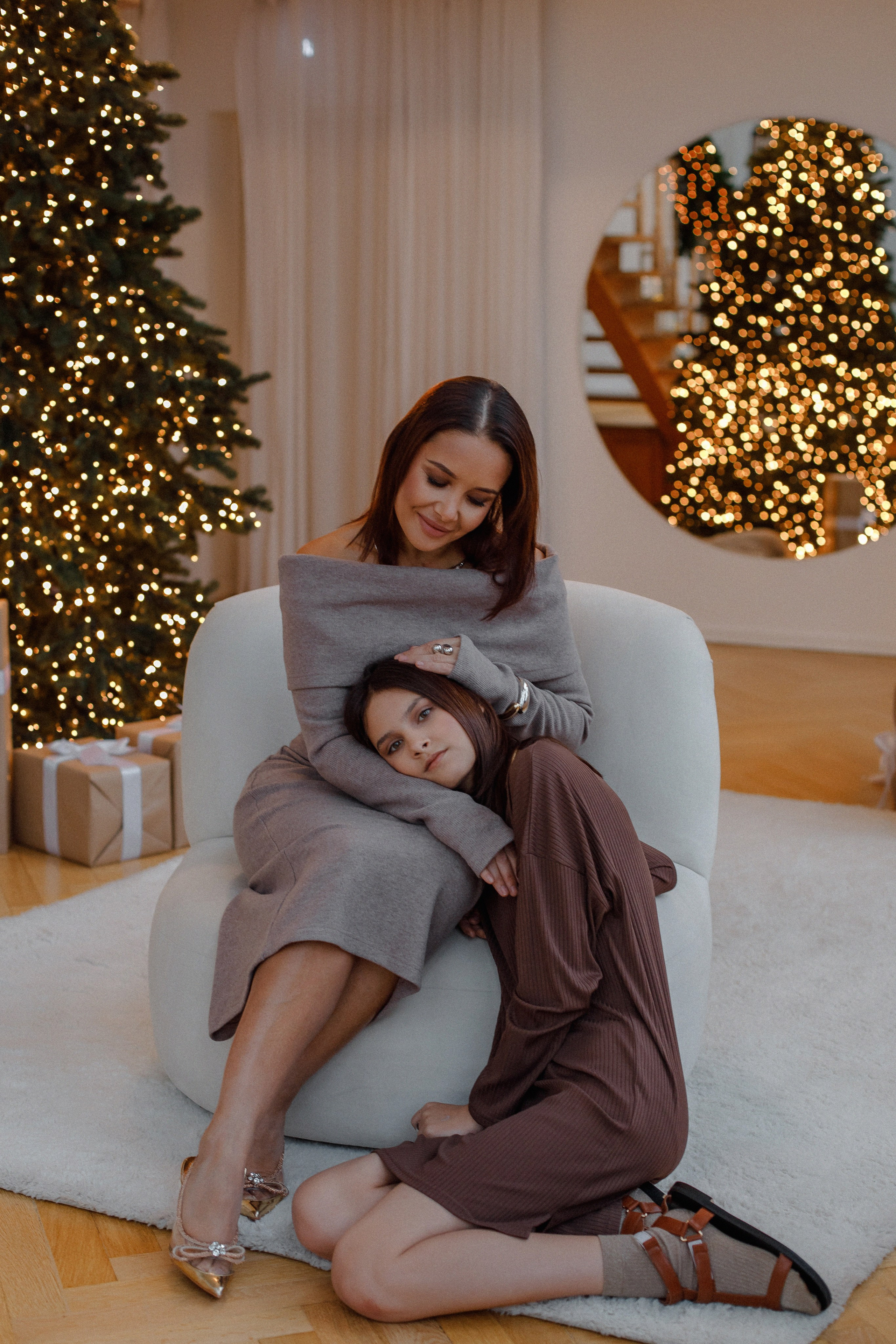 Семейная новогодняя фотосессия в Москве