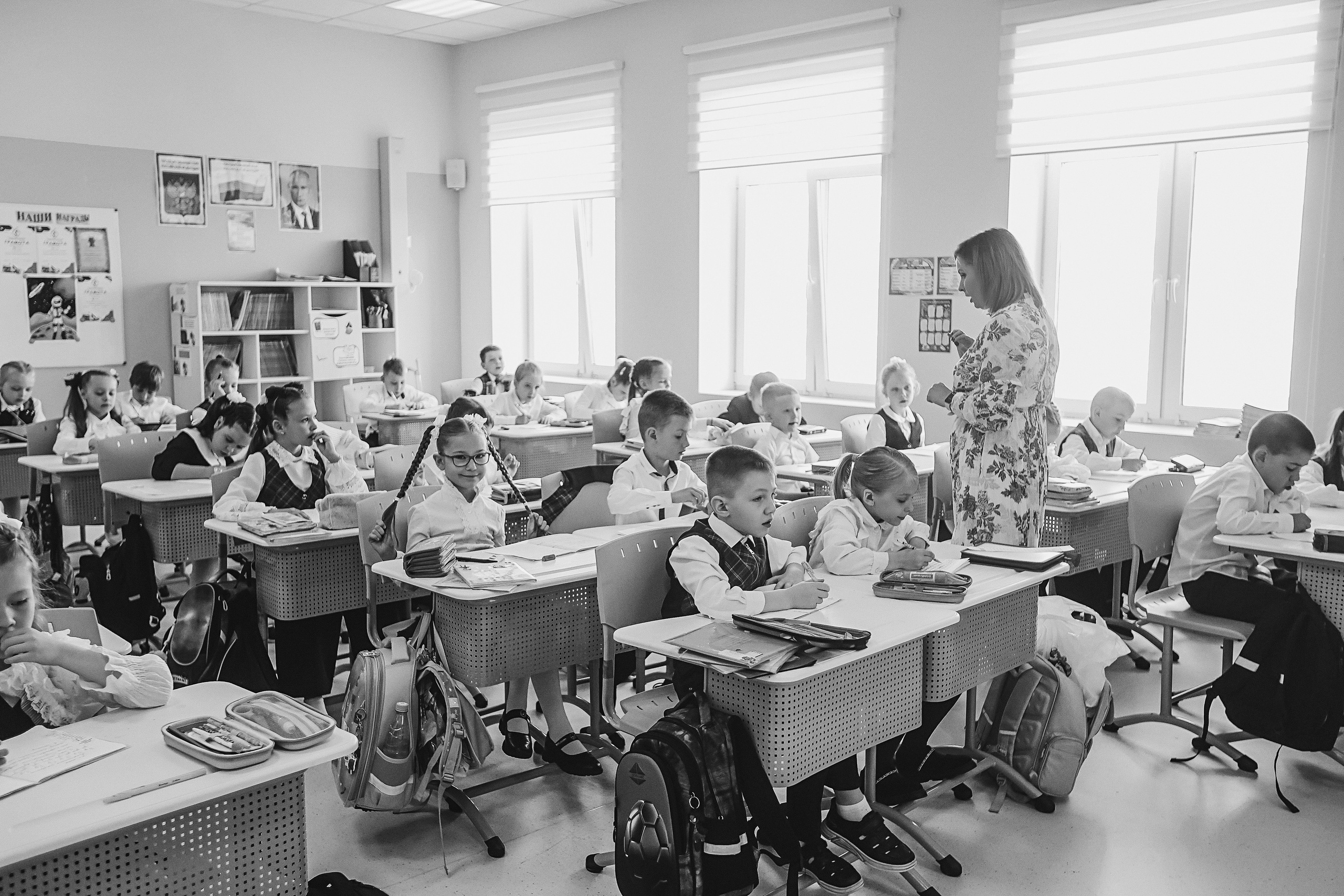 Один день в школе 1 класс. Семейный фотограф Тюмень, фотограф на роды Салмина Мария