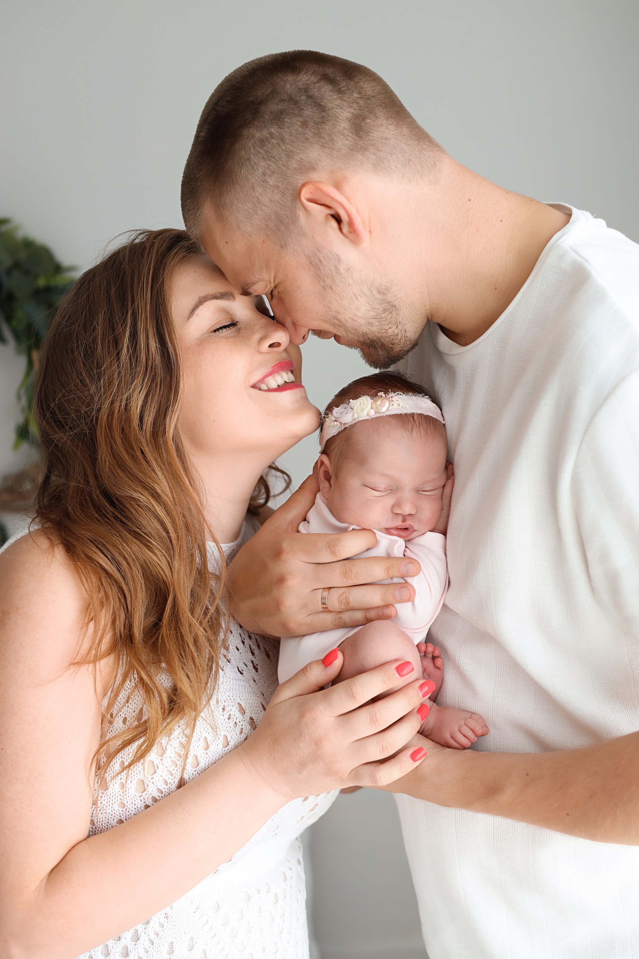 Ньюборн фотосессия Полины. Фотограф новорожденных Москва. Ньюборн фотограф Москва