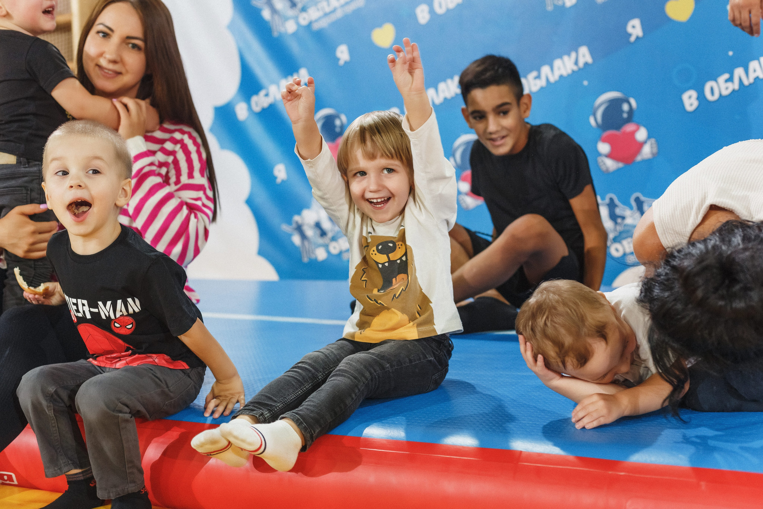 Веселье и радость: День рождения Вани в 'В облака', Таганрог. Свадебный и семейный фотограф в Таганроге Бакарюк Антон