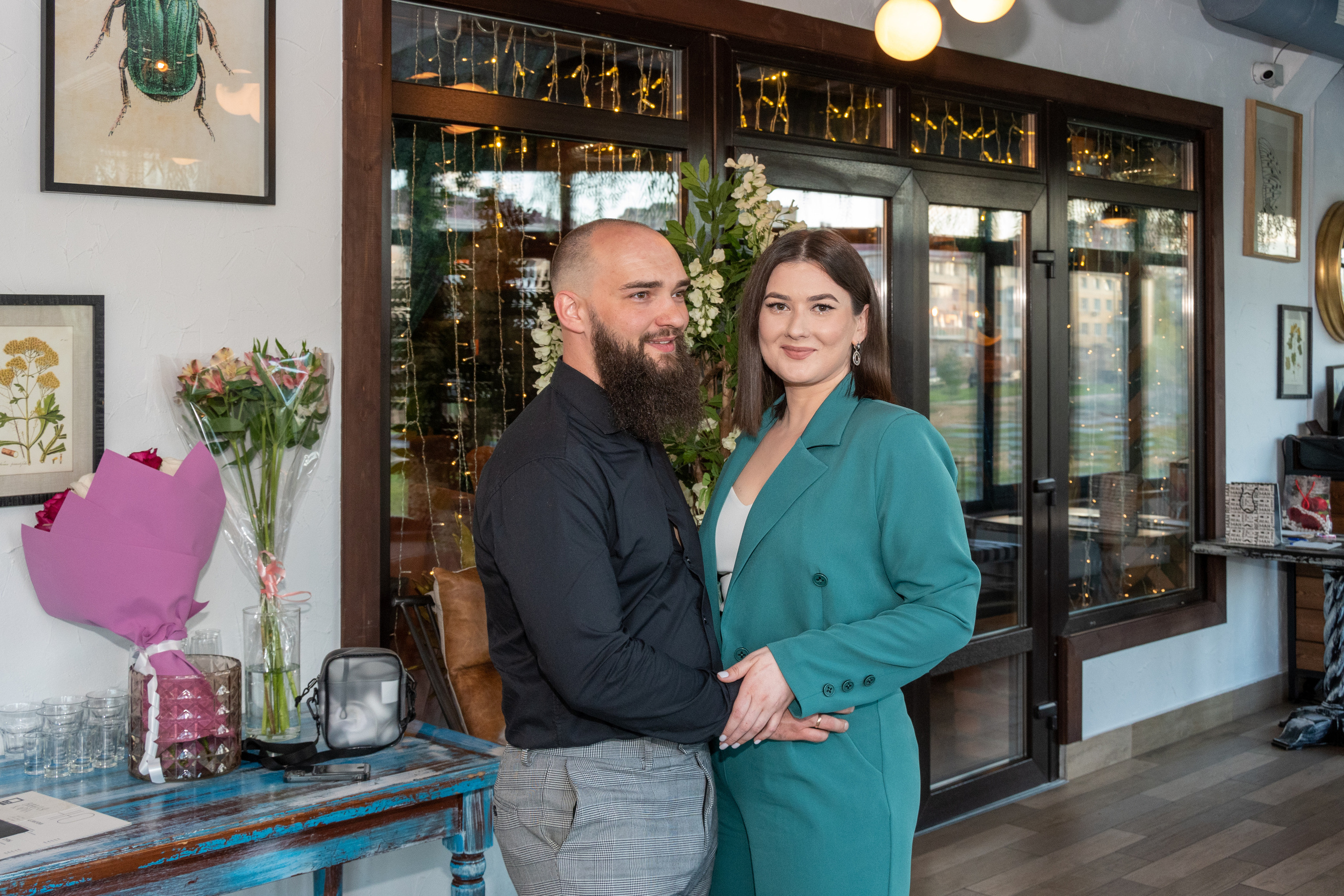 Фотосессия взрослого дня рождения. Интерьерный фотограф Евгений Расторгуев