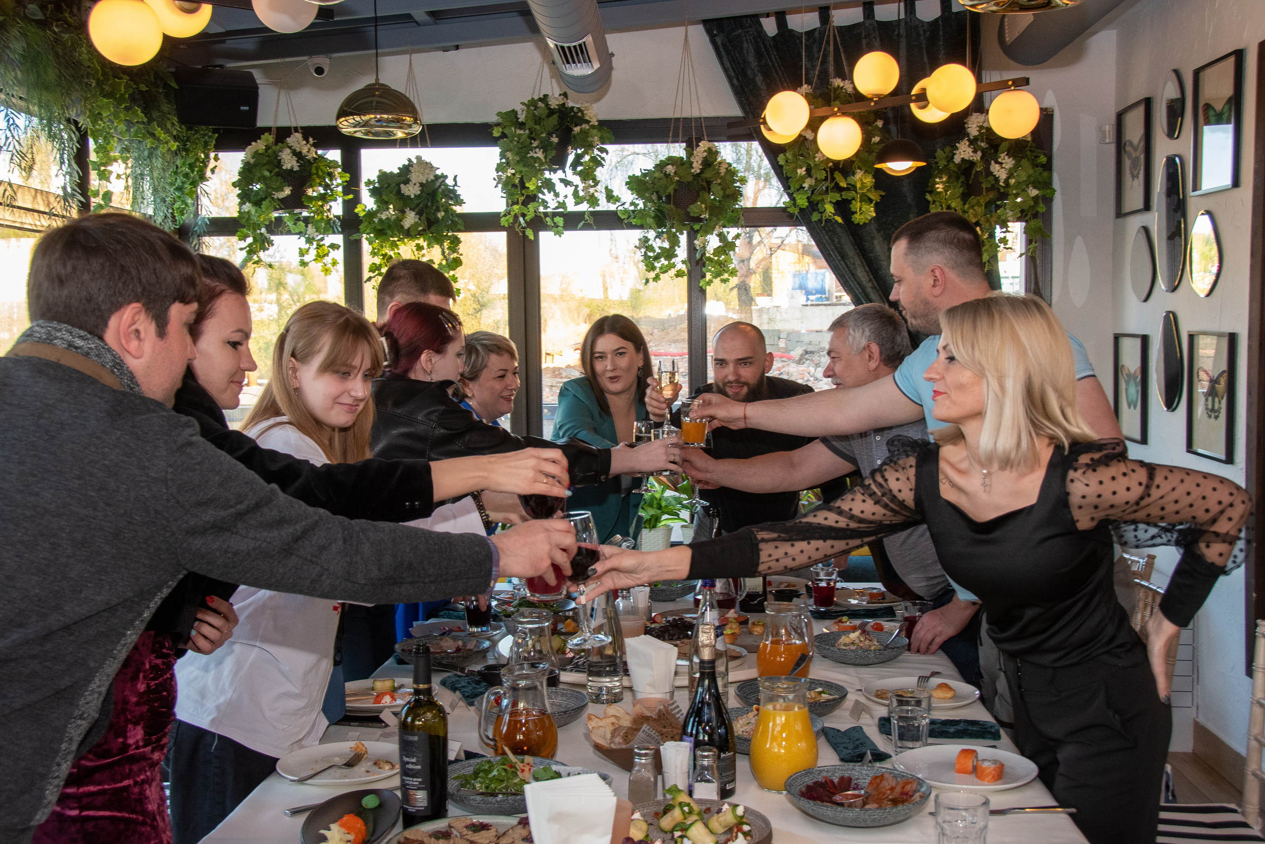 Фотосессия взрослого дня рождения. Интерьерный фотограф Евгений Расторгуев