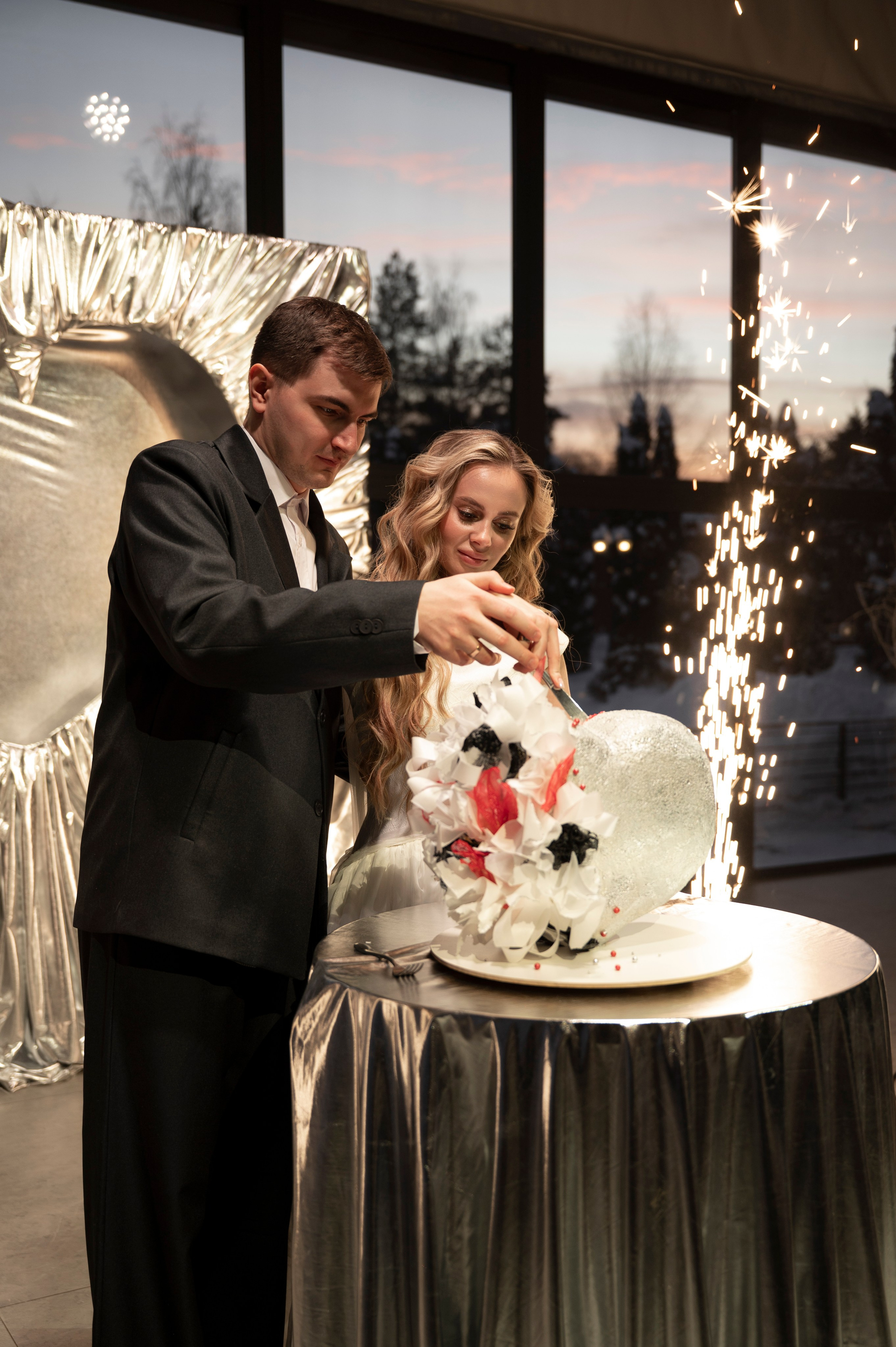 Зимняя история любви. Фотограф Евгения Мирошниченко