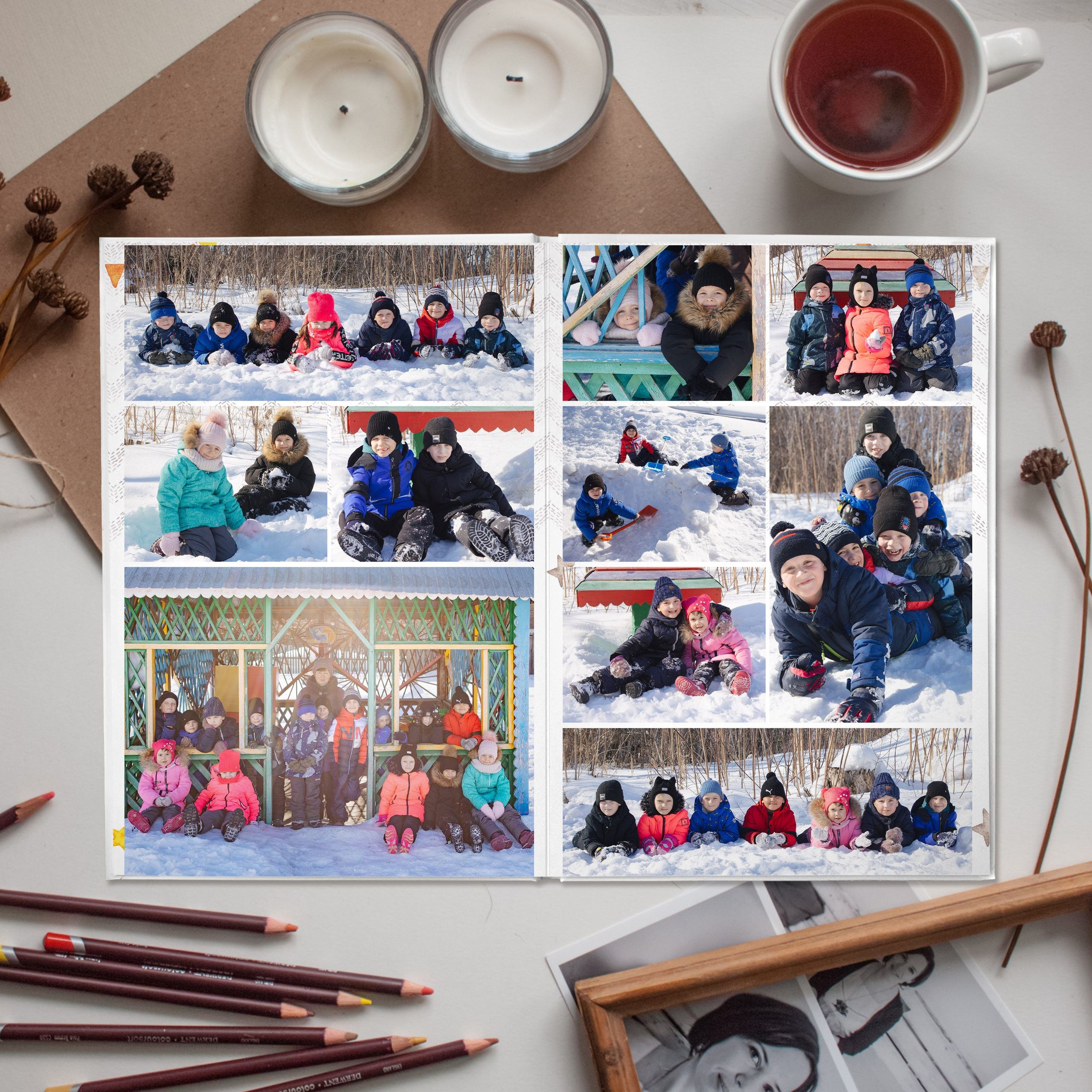 Альбом постраничный общий 3000. Свадебный, семейный фотограф. Выпускные альбомы в Коченёво / Новосибирск. Наталья Байкуш