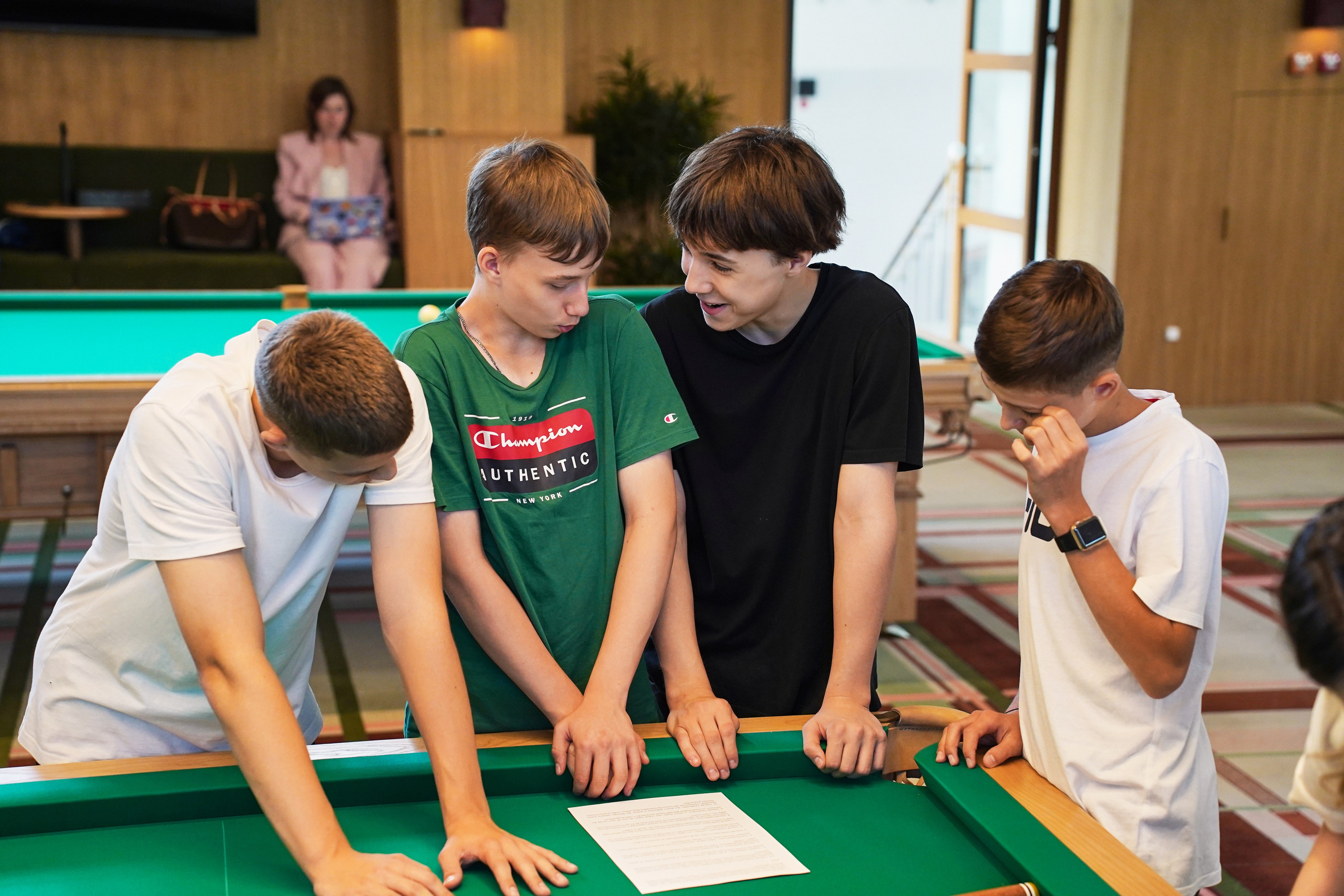 Бильярд Родина. Фотограф