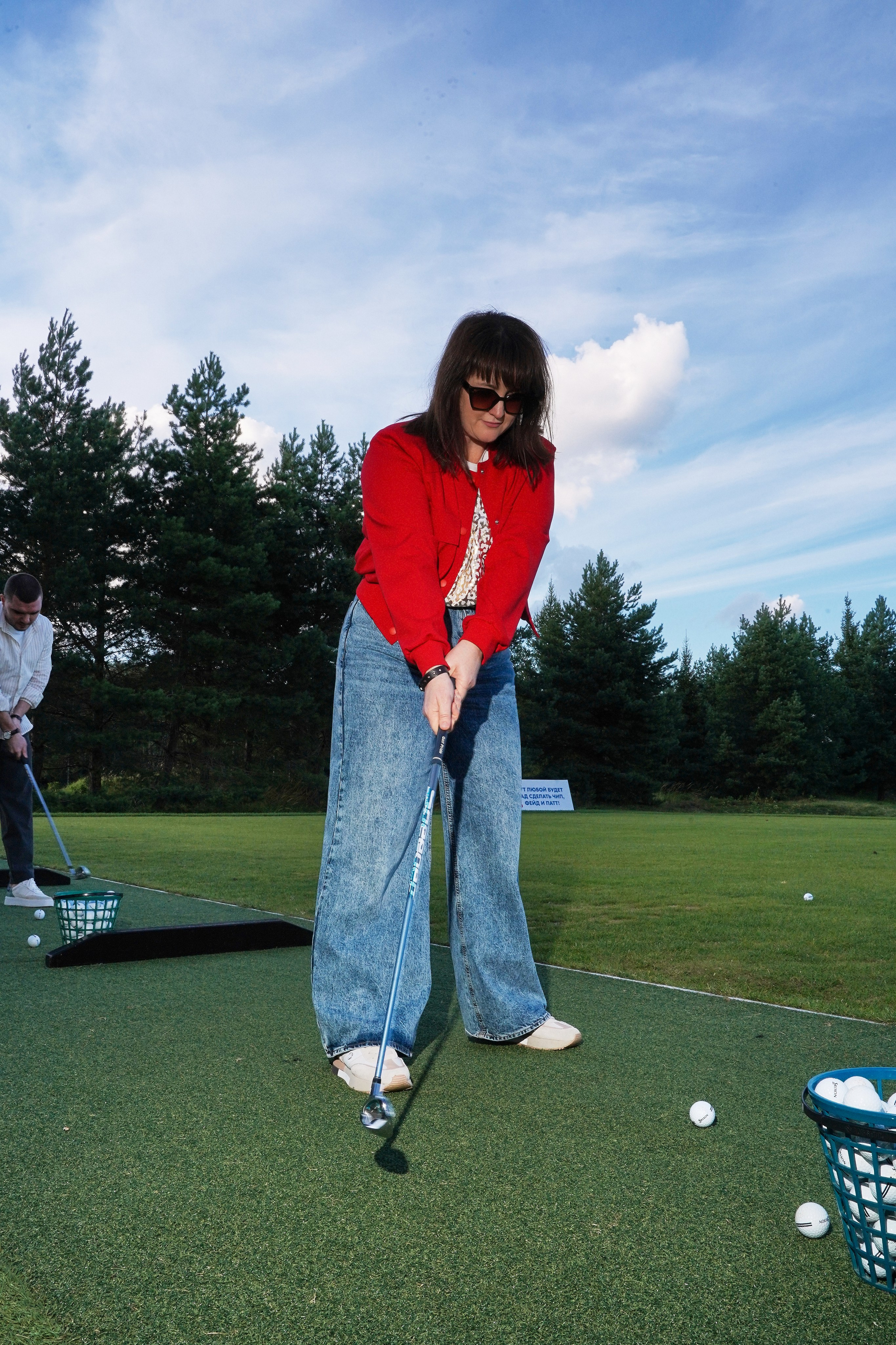 Гольф Пестово X OLIMBET. Фотограф