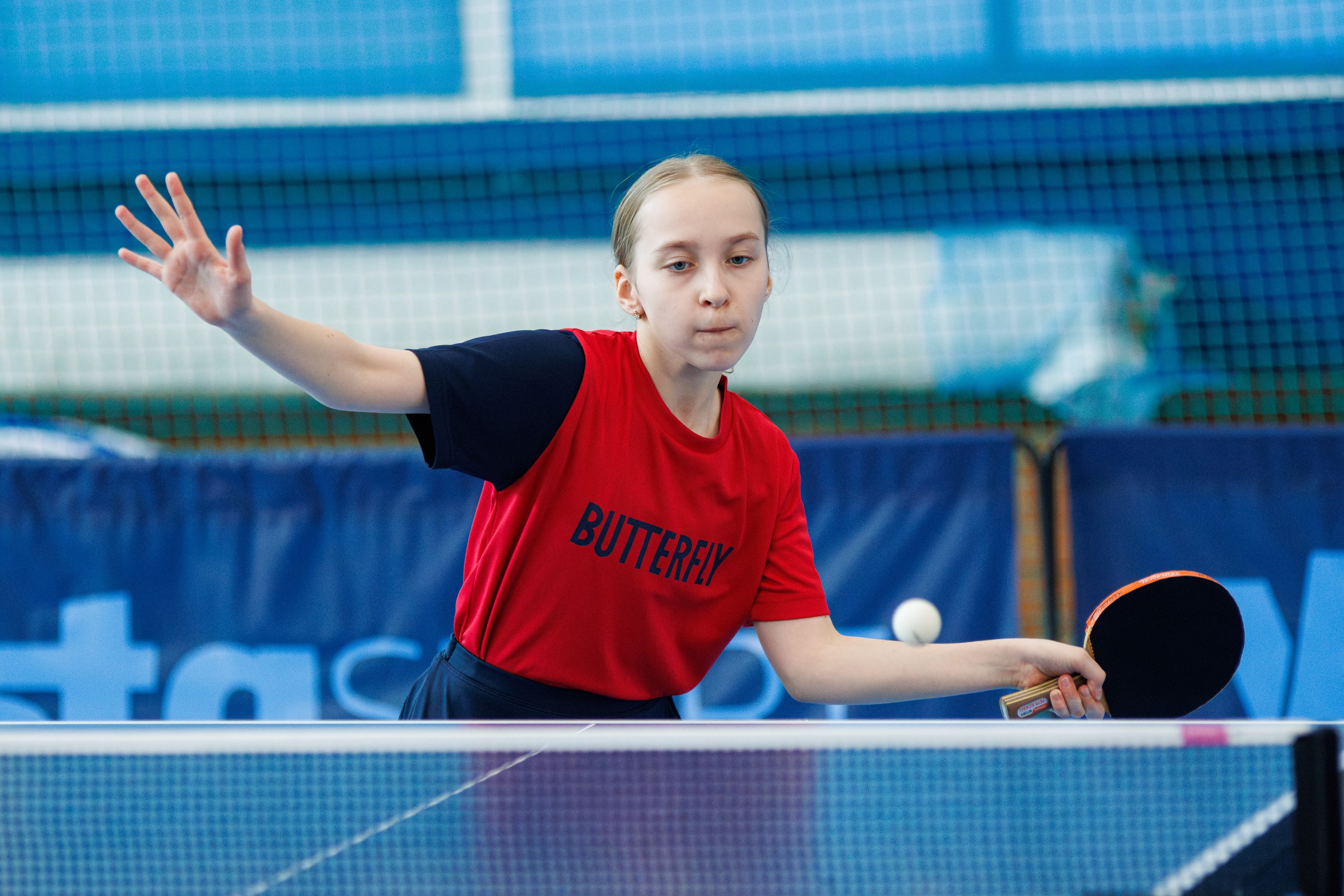 Настольный теннис. Спортивный фотограф Вадим Добедченков
