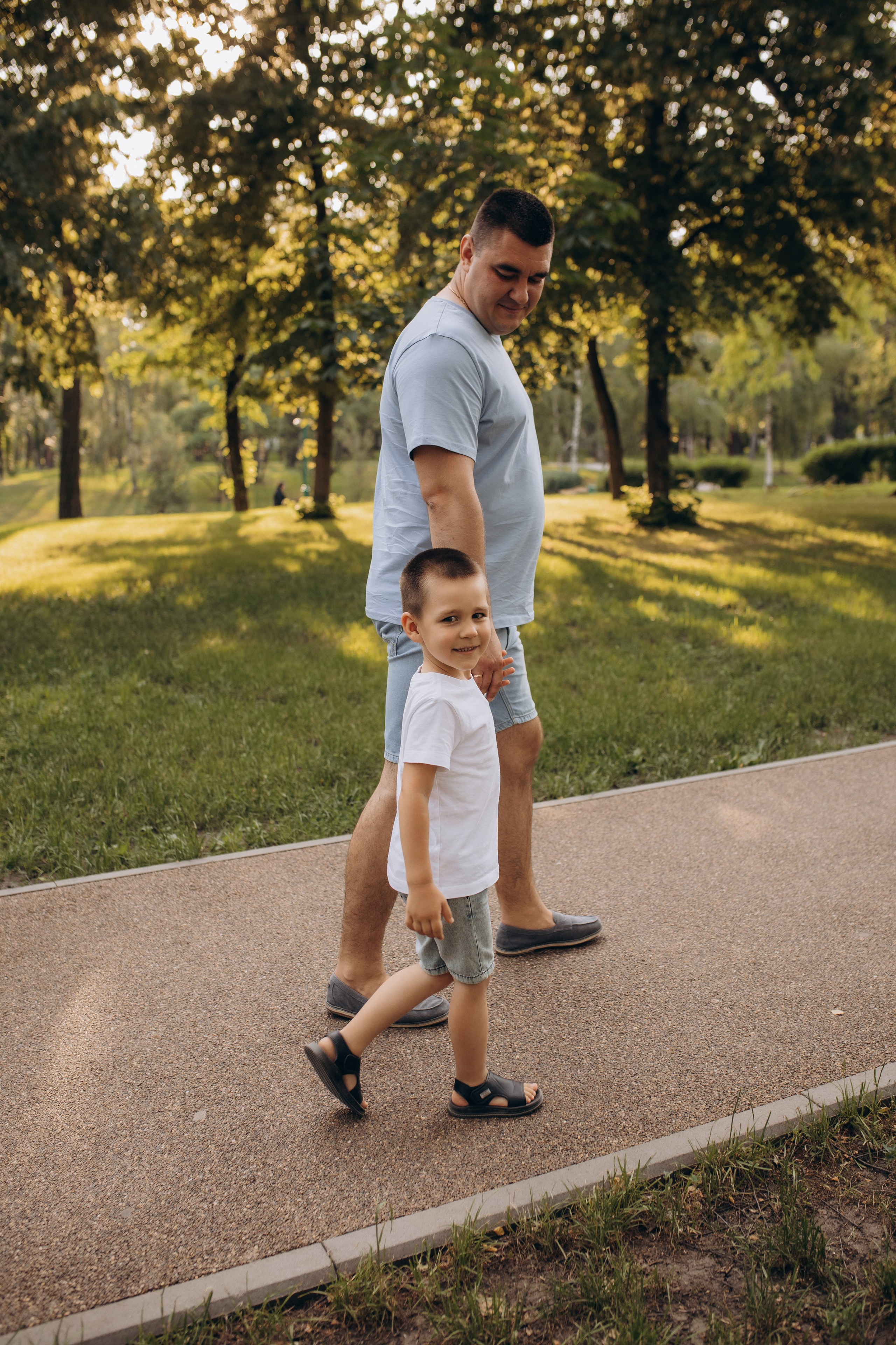Прогулка в парке. Свадебный и семейный фотограф в Белгороде Евгения Курочкина