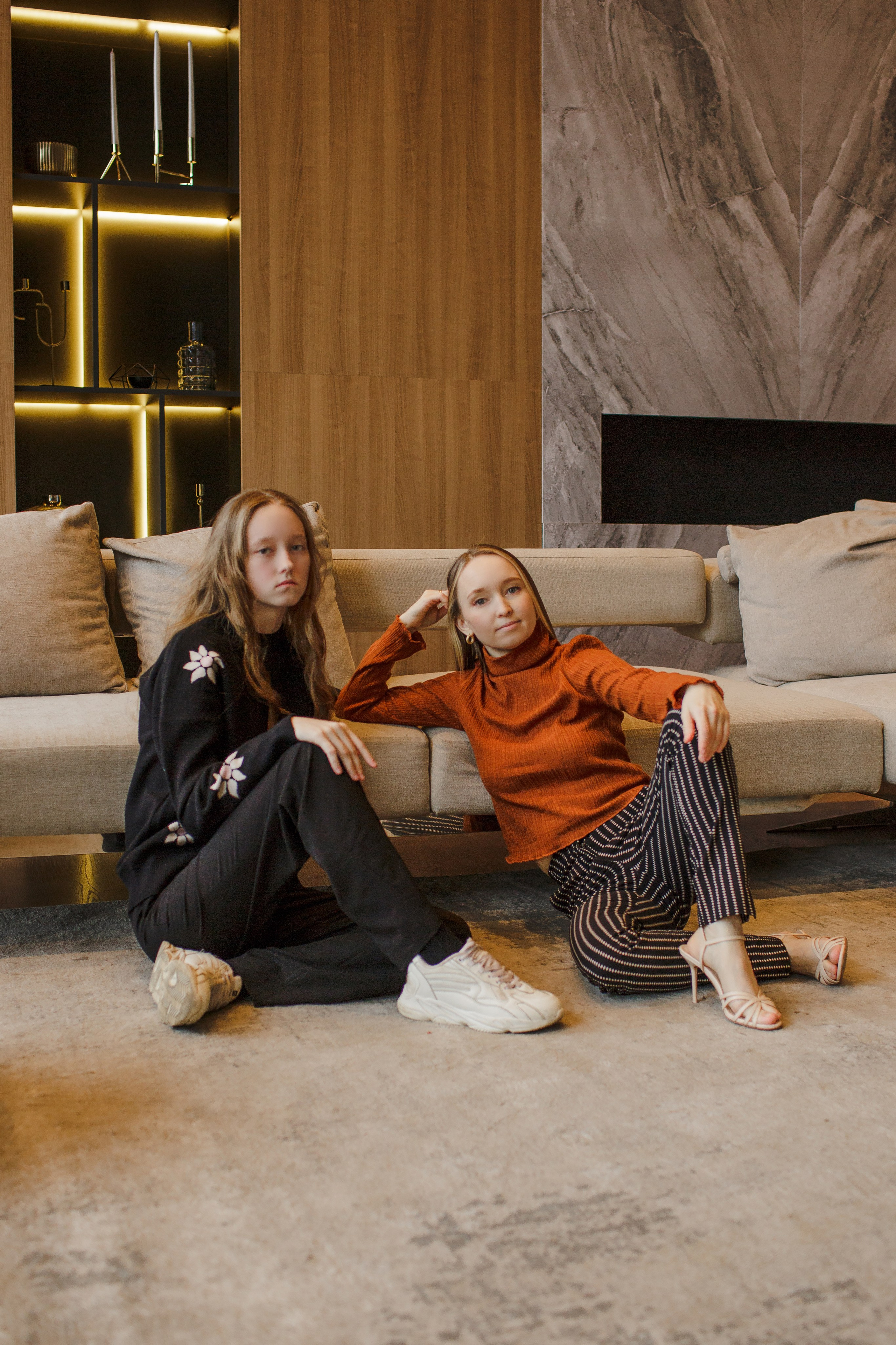 Семейная фотосессия в студии. Свадебный фотограф Кирилл Белый