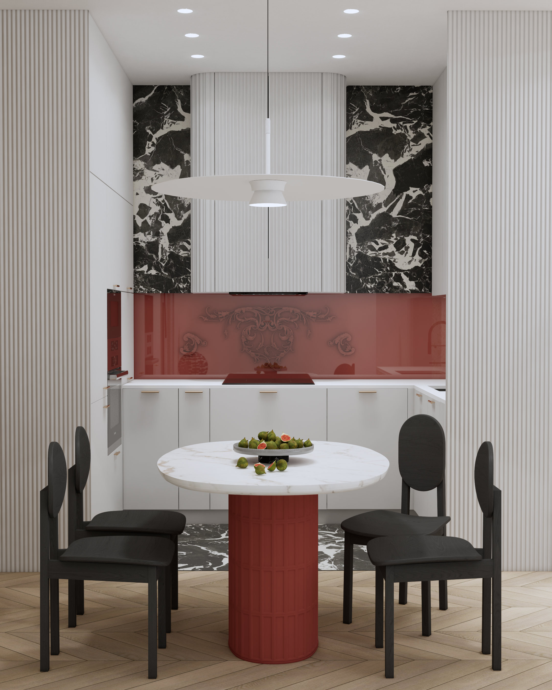 P.U.L.S.E Living Room | Design & Visualization. Интерьерная визуализация SketchUp+Enscape