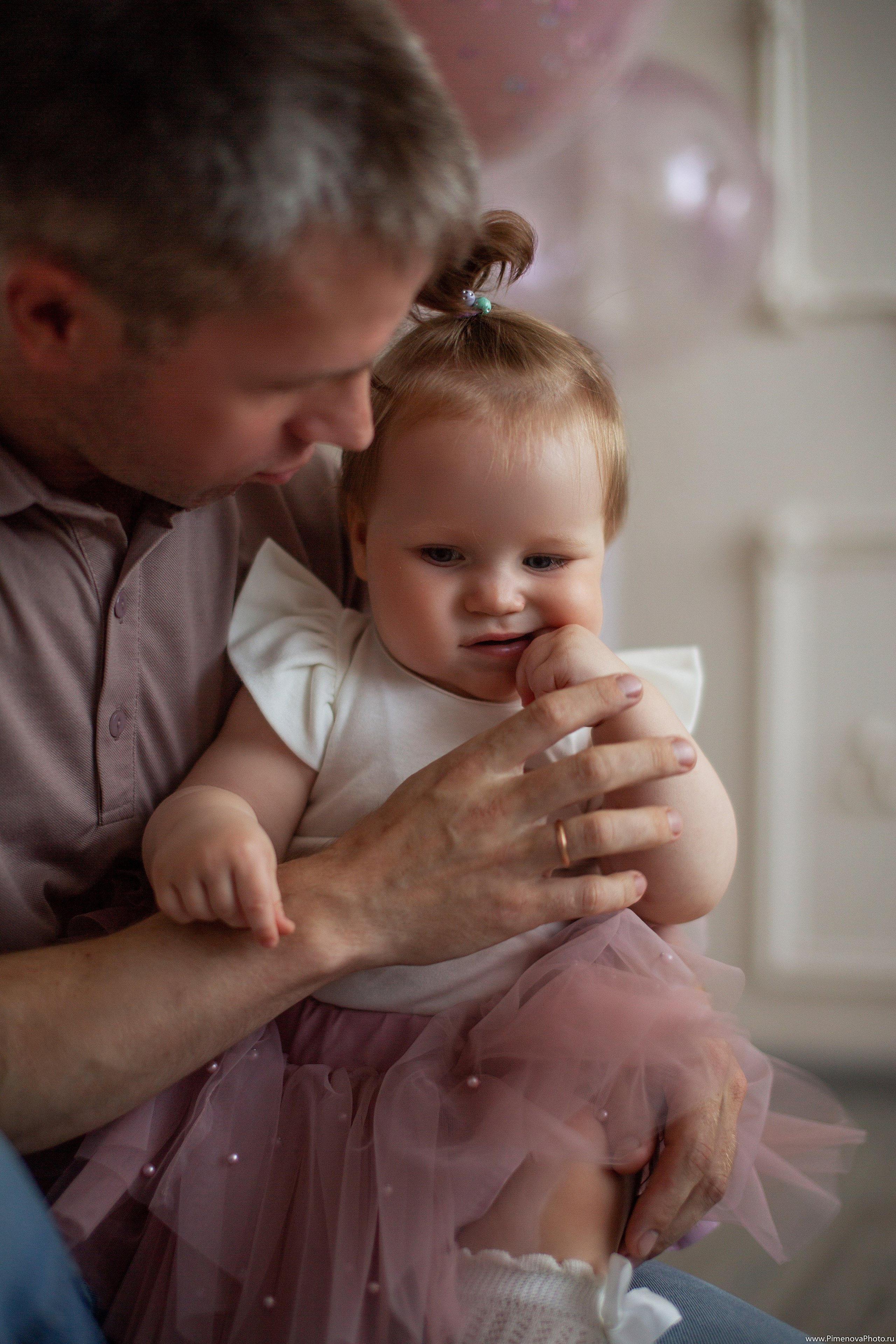 День Рождения Ксении, 1 год. Семейный и детский фотограф в Петрозаводске