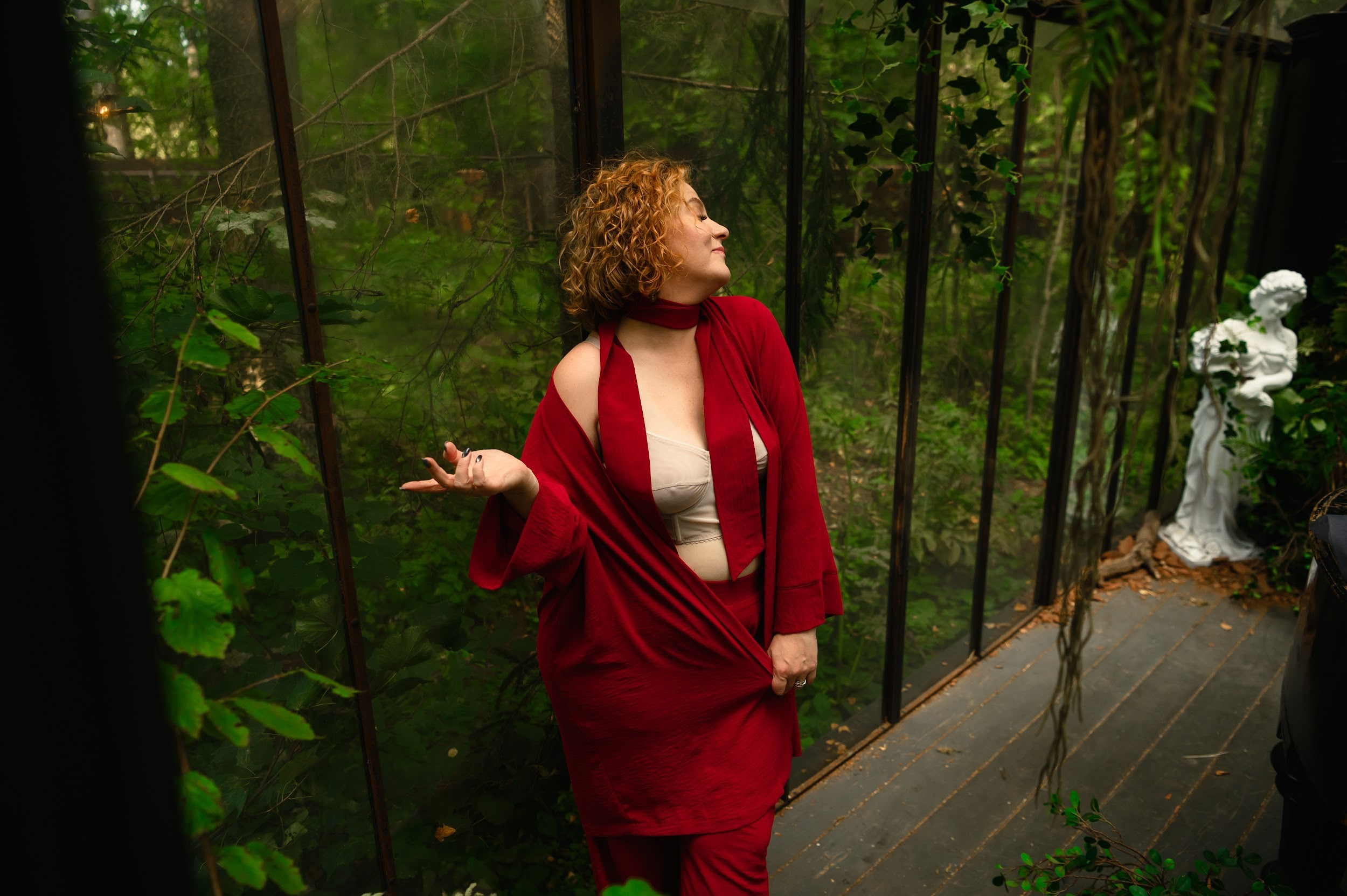 Анастасия. Оранжерея. Фотограф Марина Росси