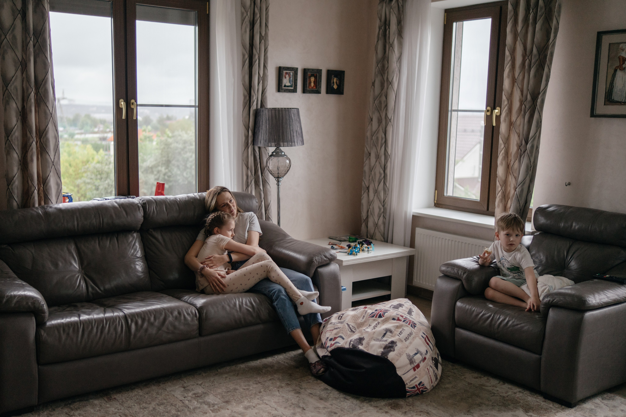 Наташа, Митя, Аня и Женя. Семейный фотограф в Москве и Подмосковье Иванова Нина