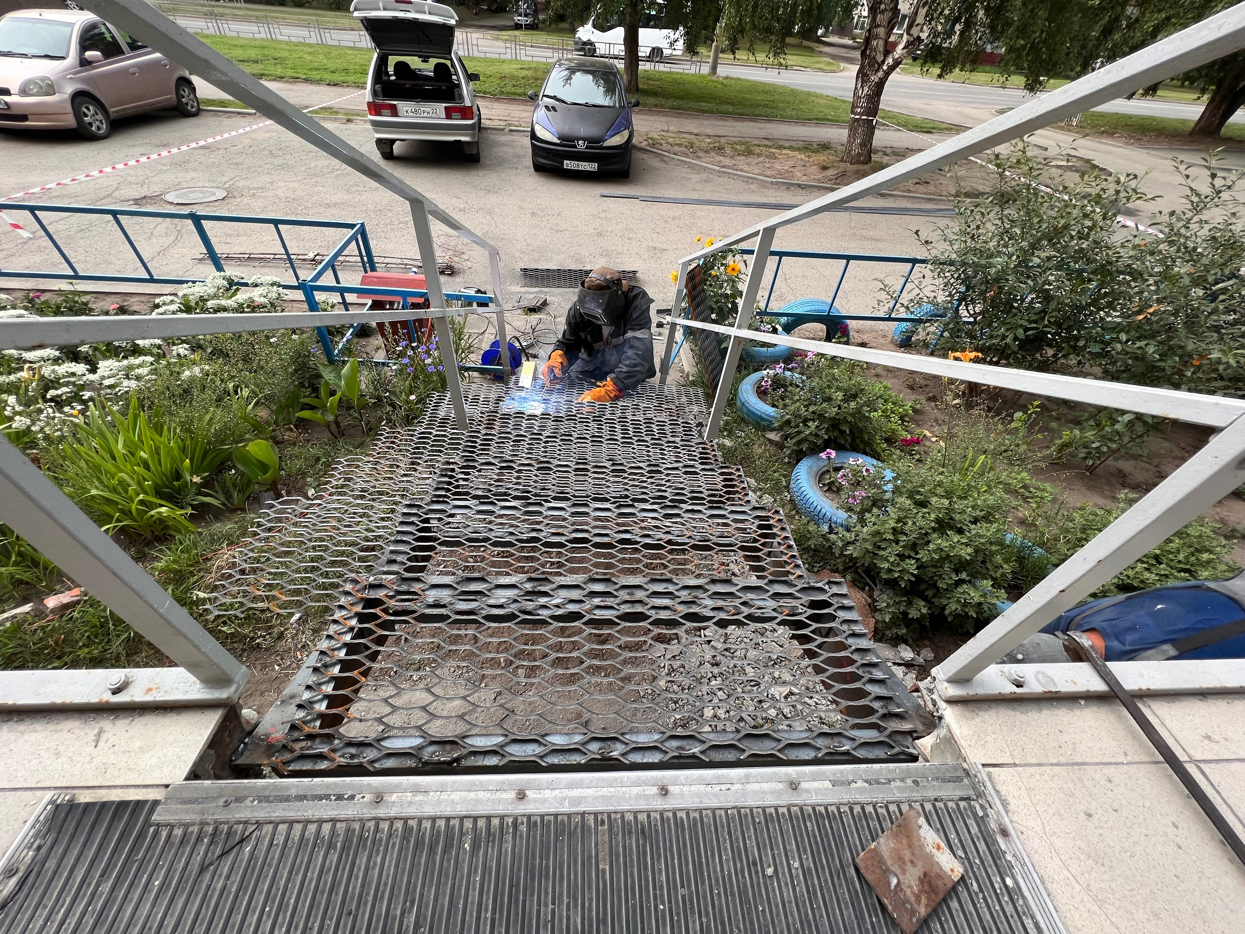 Монтаж пандусов