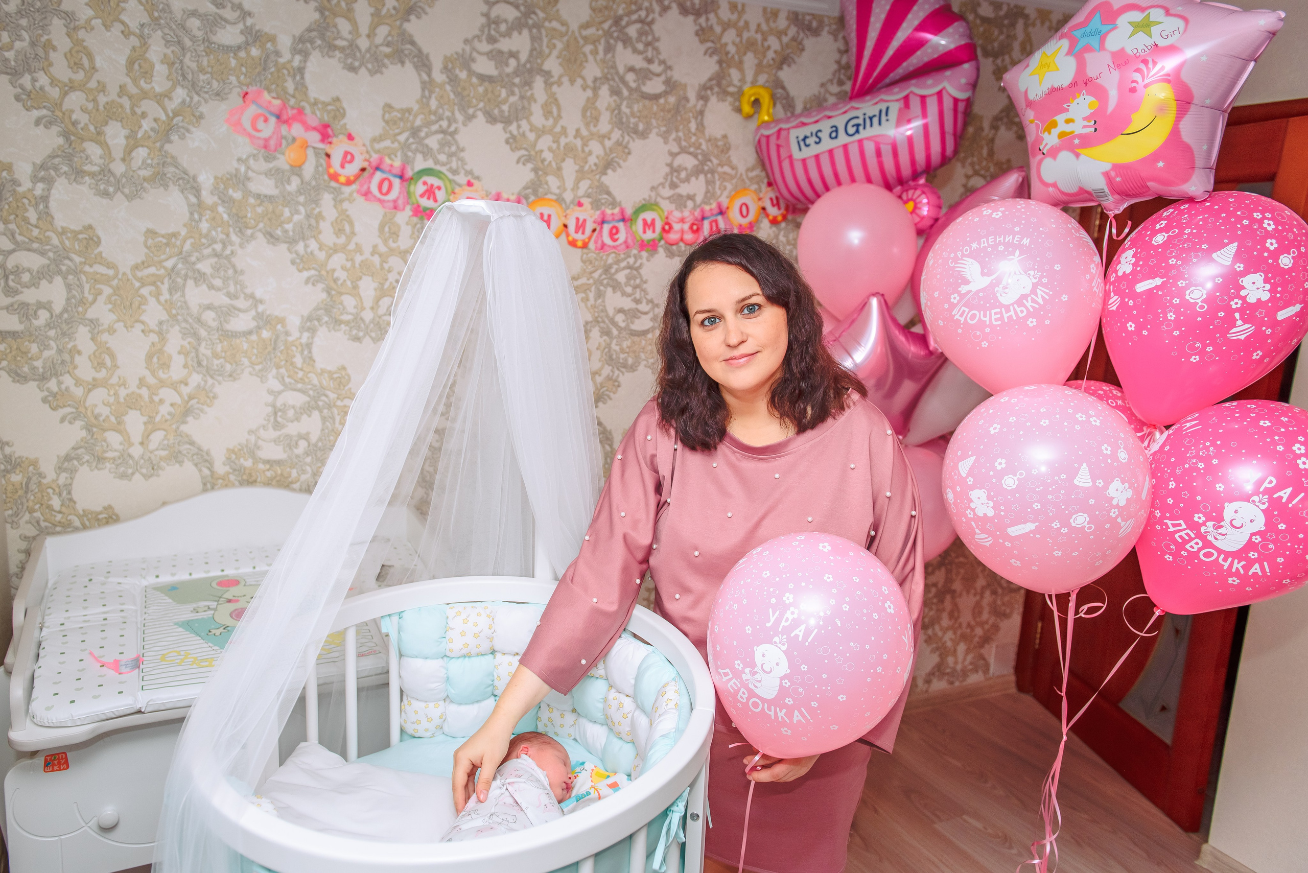 Выписка из роддома. Свадебный и семейный фотограф в Москве Юлия Винник