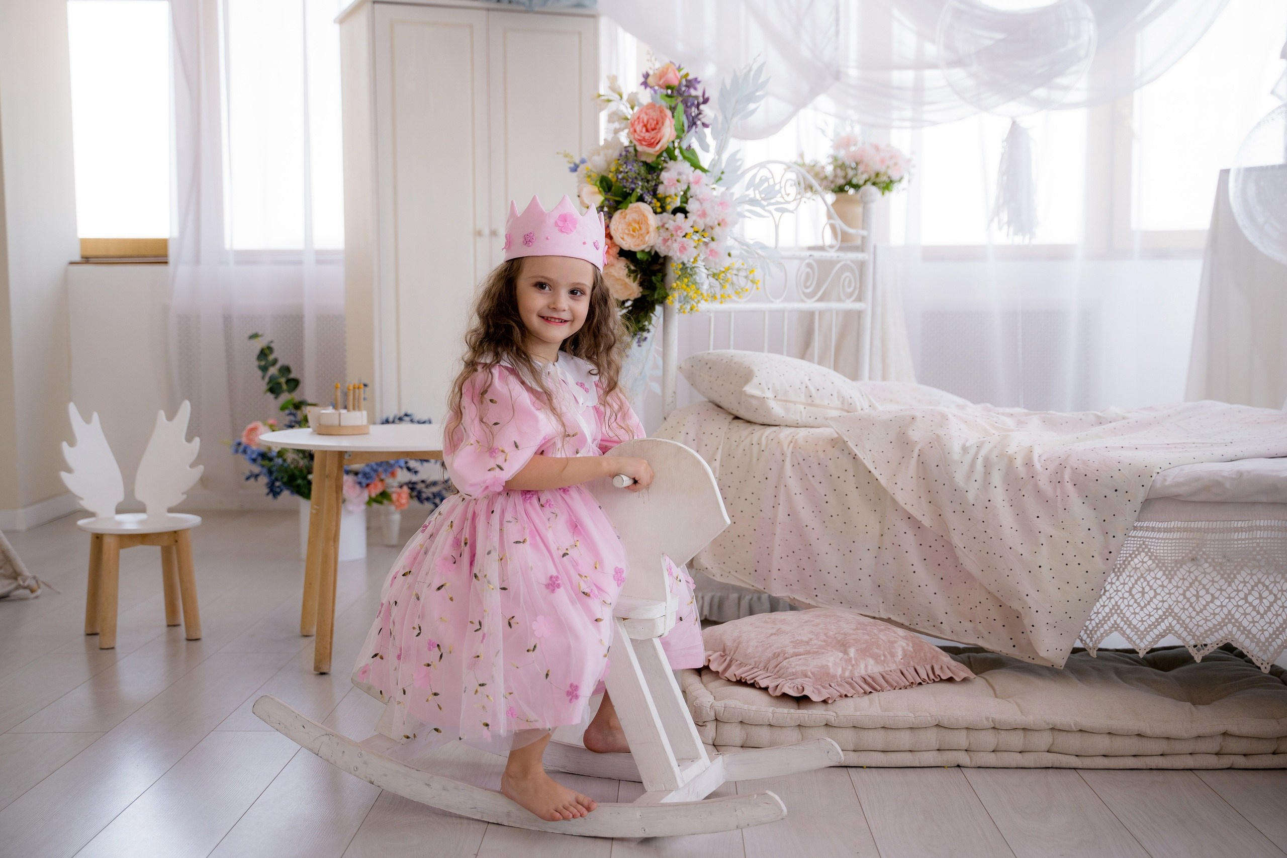 Маленькие принцессы. Фотостудия Малина в городе Улан-Удэ. Фотограф Ирина Жарникова