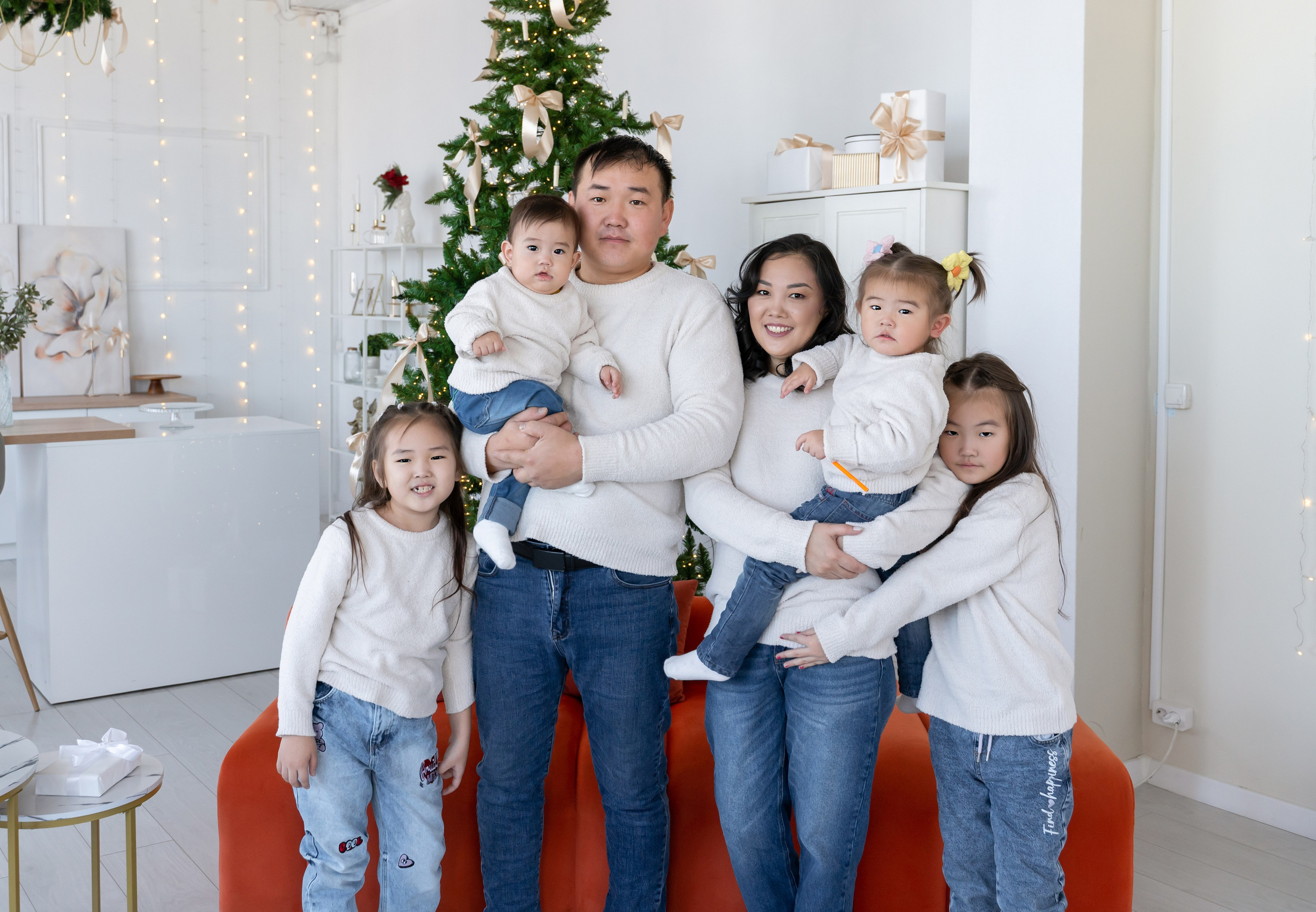 Комплекты Family look. Фотостудия Малина в городе Улан-Удэ. Фотограф Ирина Жарникова