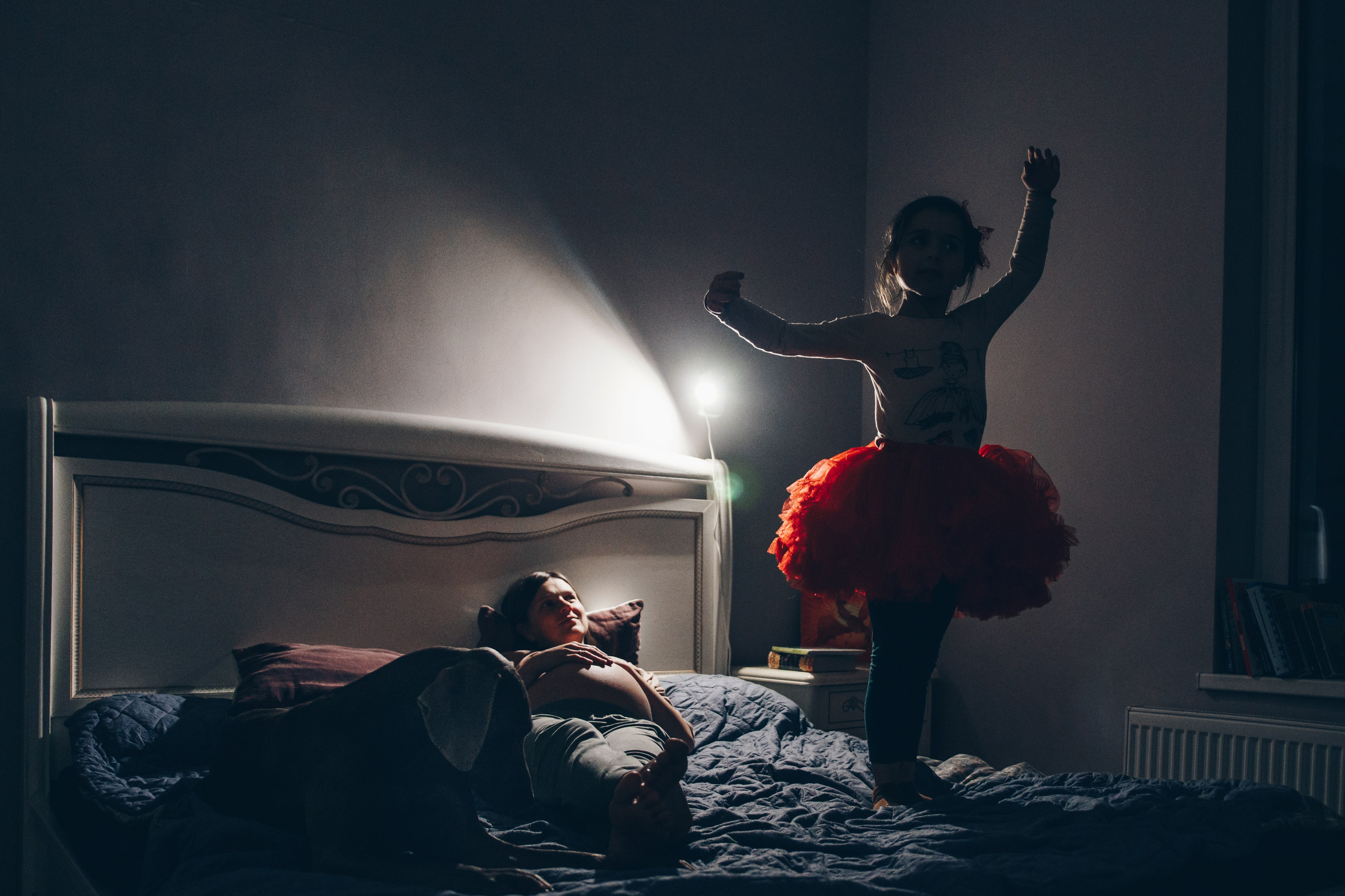 Домашняя семейная фотосессия. Фотограф Лебедева Наталья