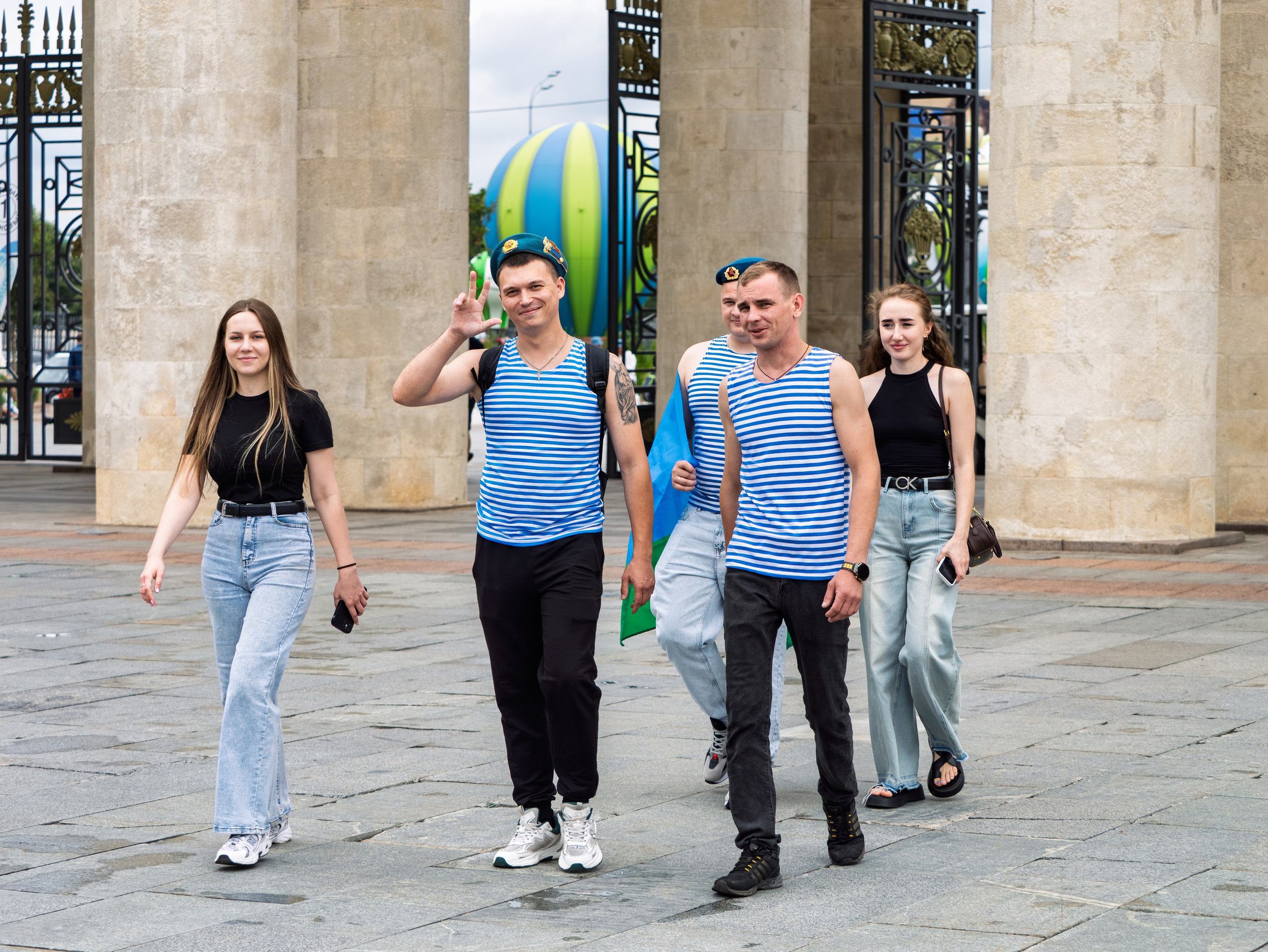 Празднование 95-летия ВДВ в парке горького 2 августа 2025 гола. Фотограф Никифоров-Гордеев Сергей. Москва и МО