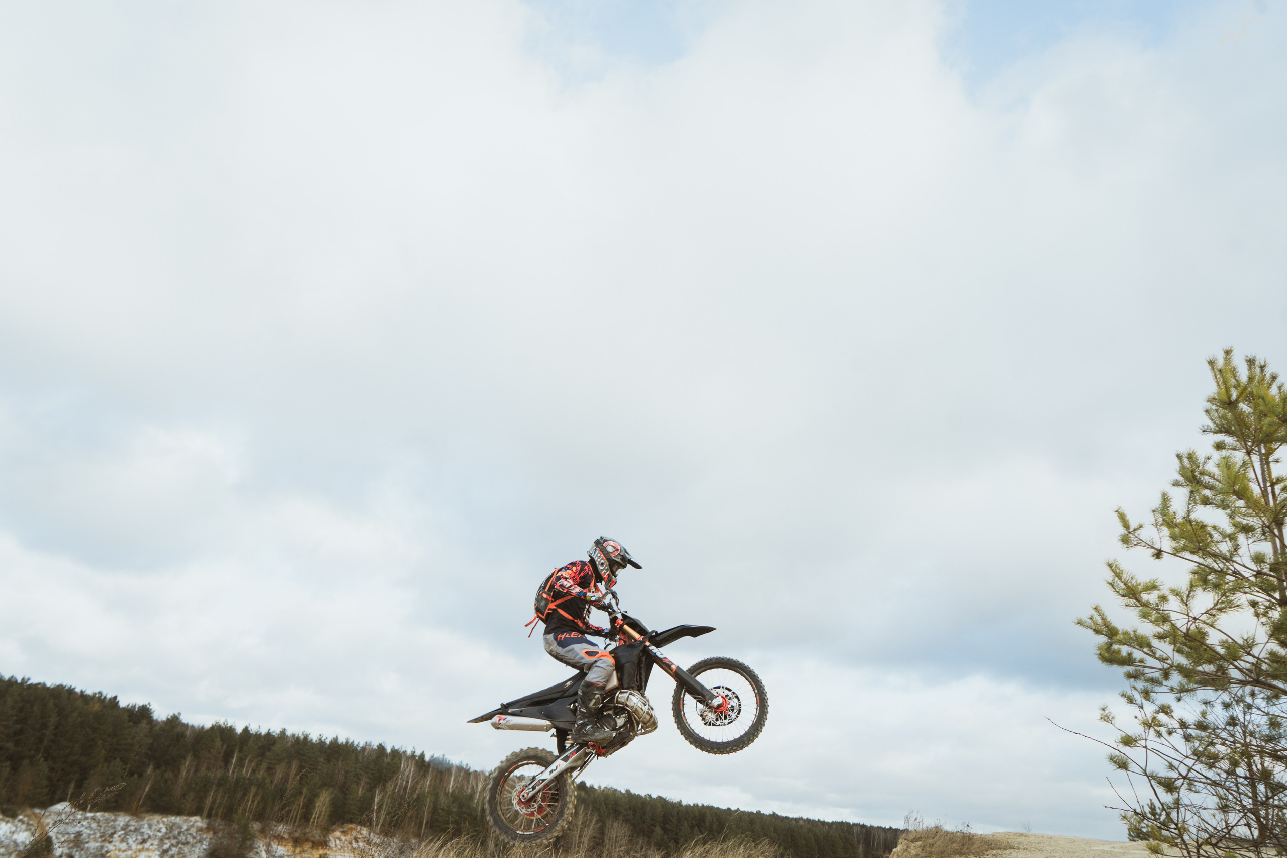 Мотокросс на Ланьшинском карьере. Лиза Фирстова