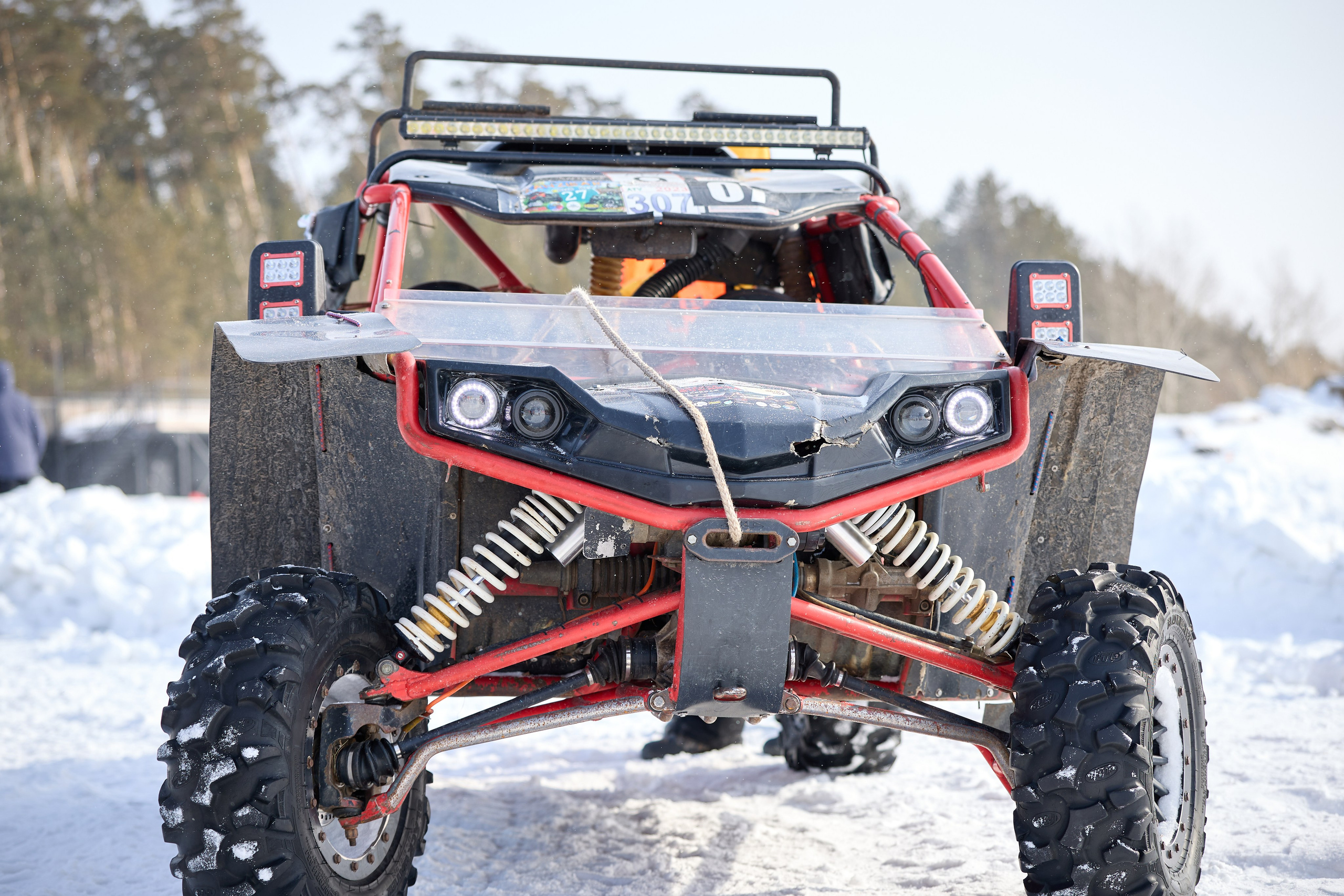 Топим Лёд — 2026. Соревнования на квадроциклах. Фотограф в Новосибирске Алена Скокова