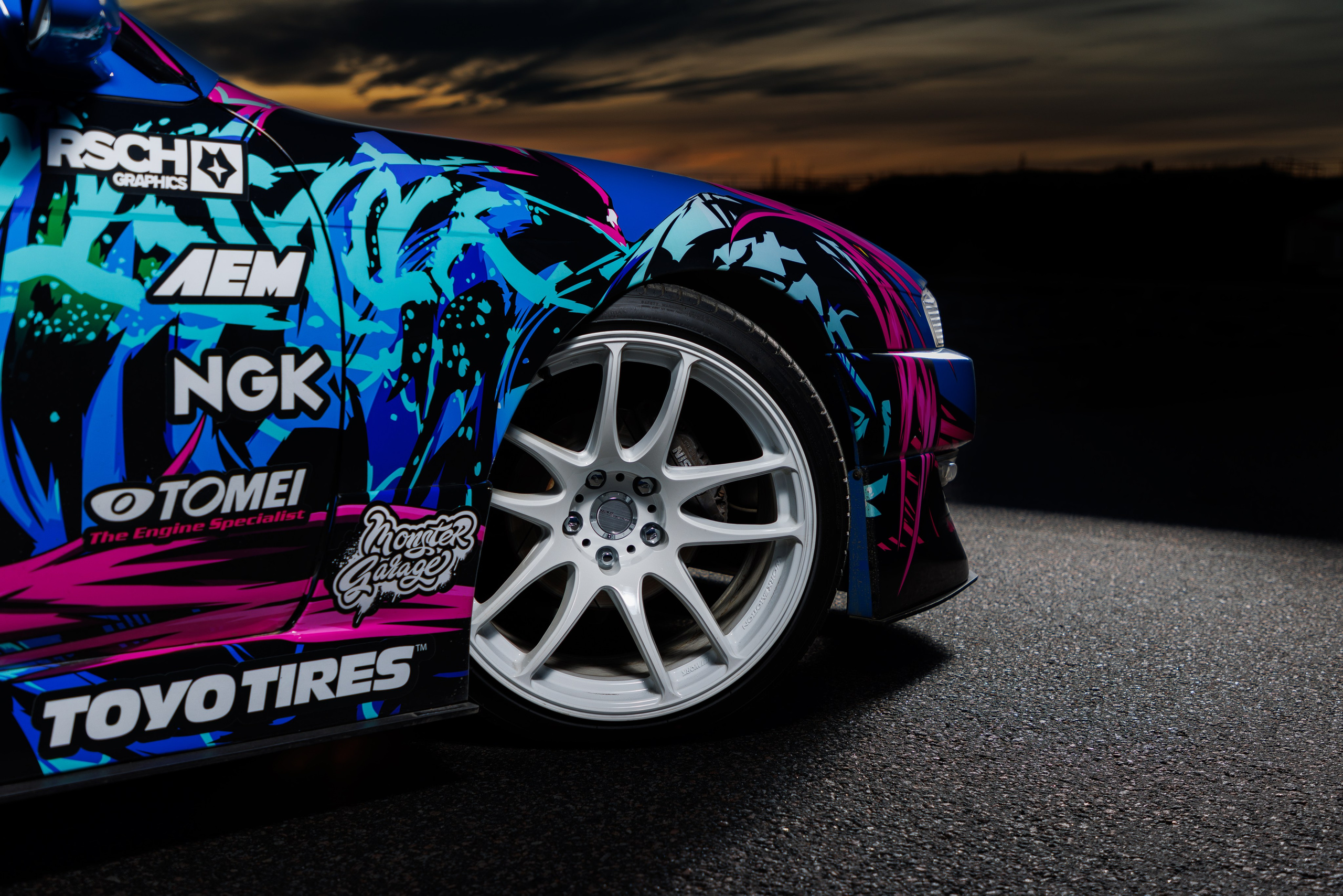 Nissan Silvia s14 pt.2. Автомобильный фотограф в Санкт-Петербурге — Илья Kaseone_1