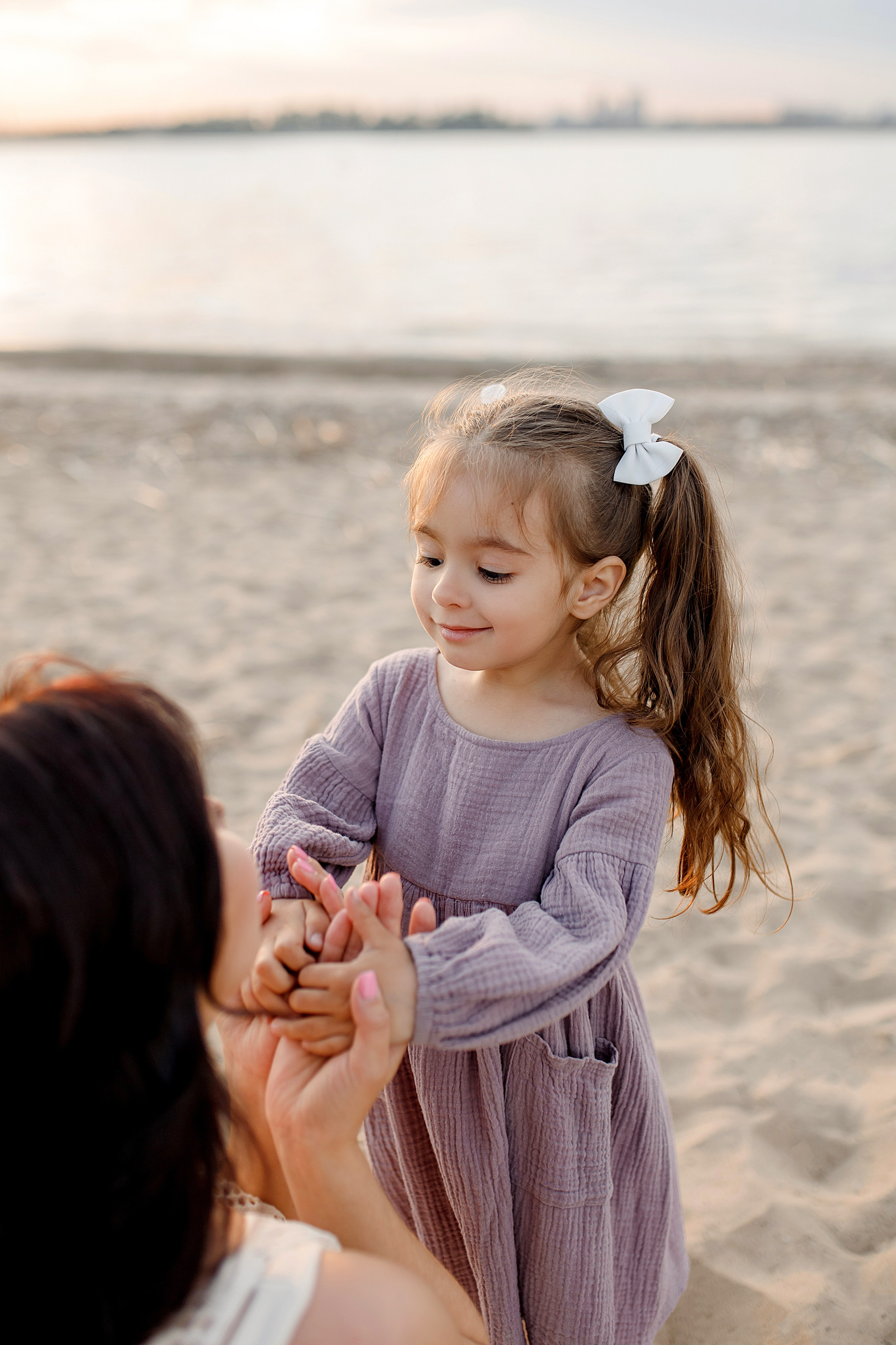 Семейная съёмка на пляже. Свадебный и семейный фотограф в Казани Алина Гилазиева