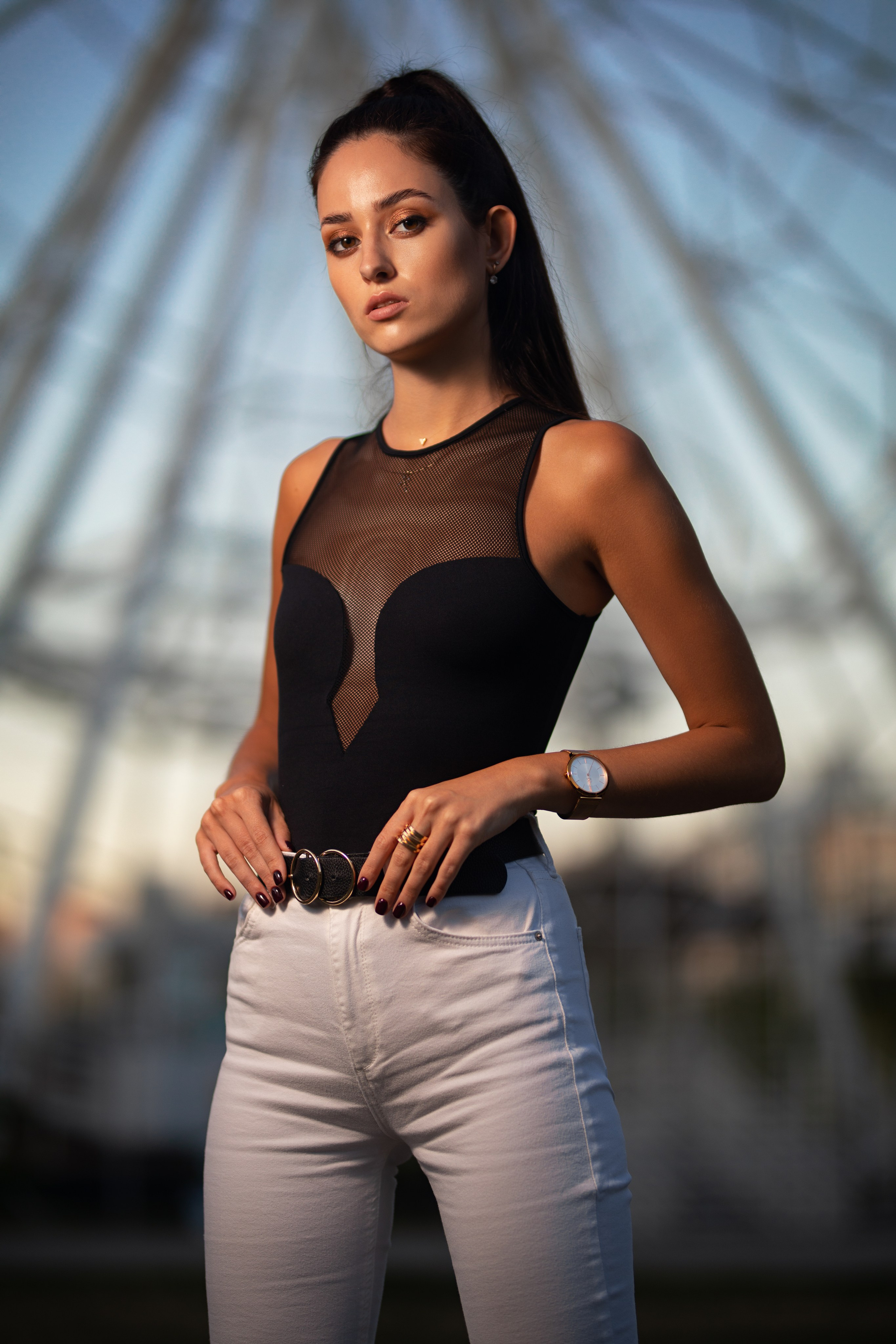 Вечерняя съемка с Екатериной в парке Арена в Воронеже для «себя»