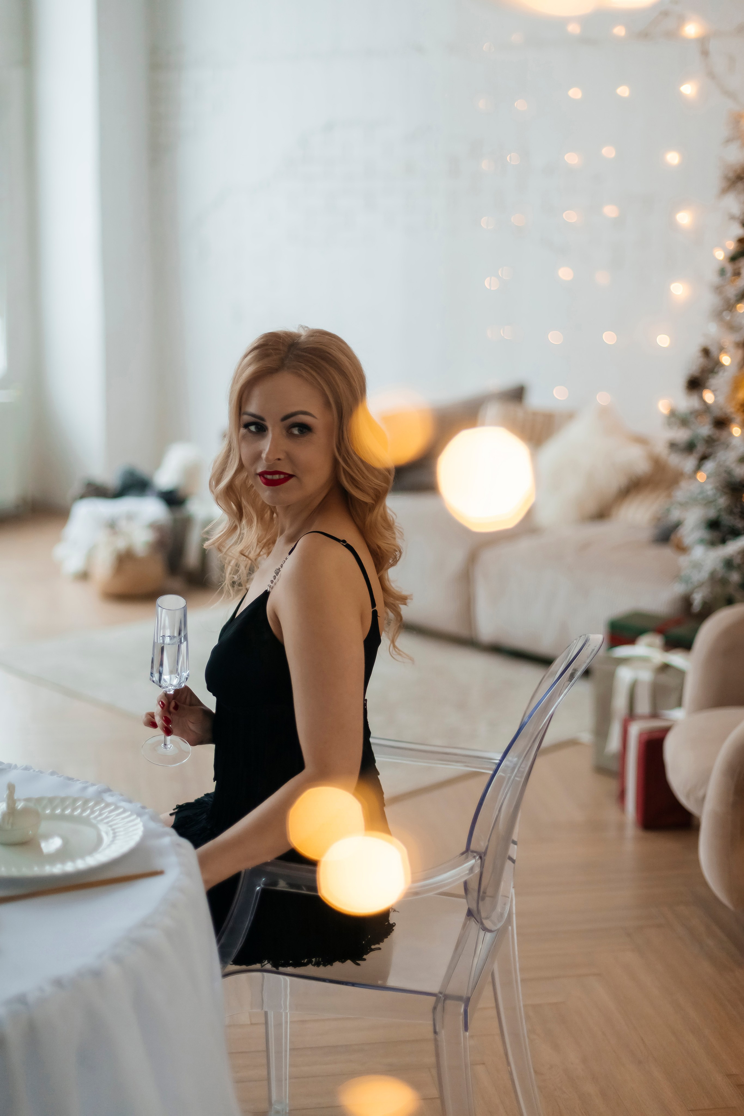 Татьяна Новогодняя съемка. Фотограф Калуга