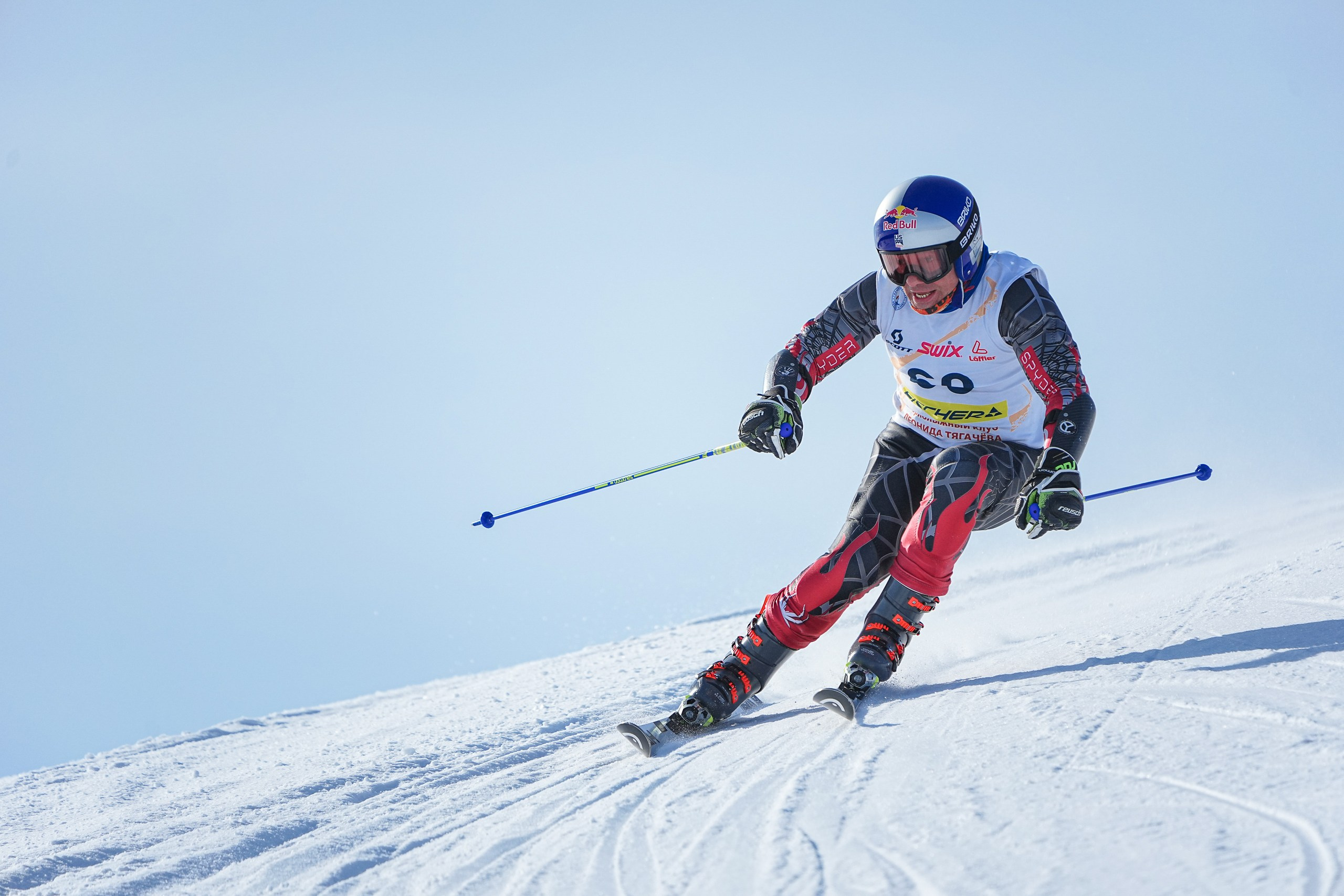 Соревнования «Приз горнолыжного клуба Леонида Тягачева», GS, 2024. Фотограф Студитский Евгений