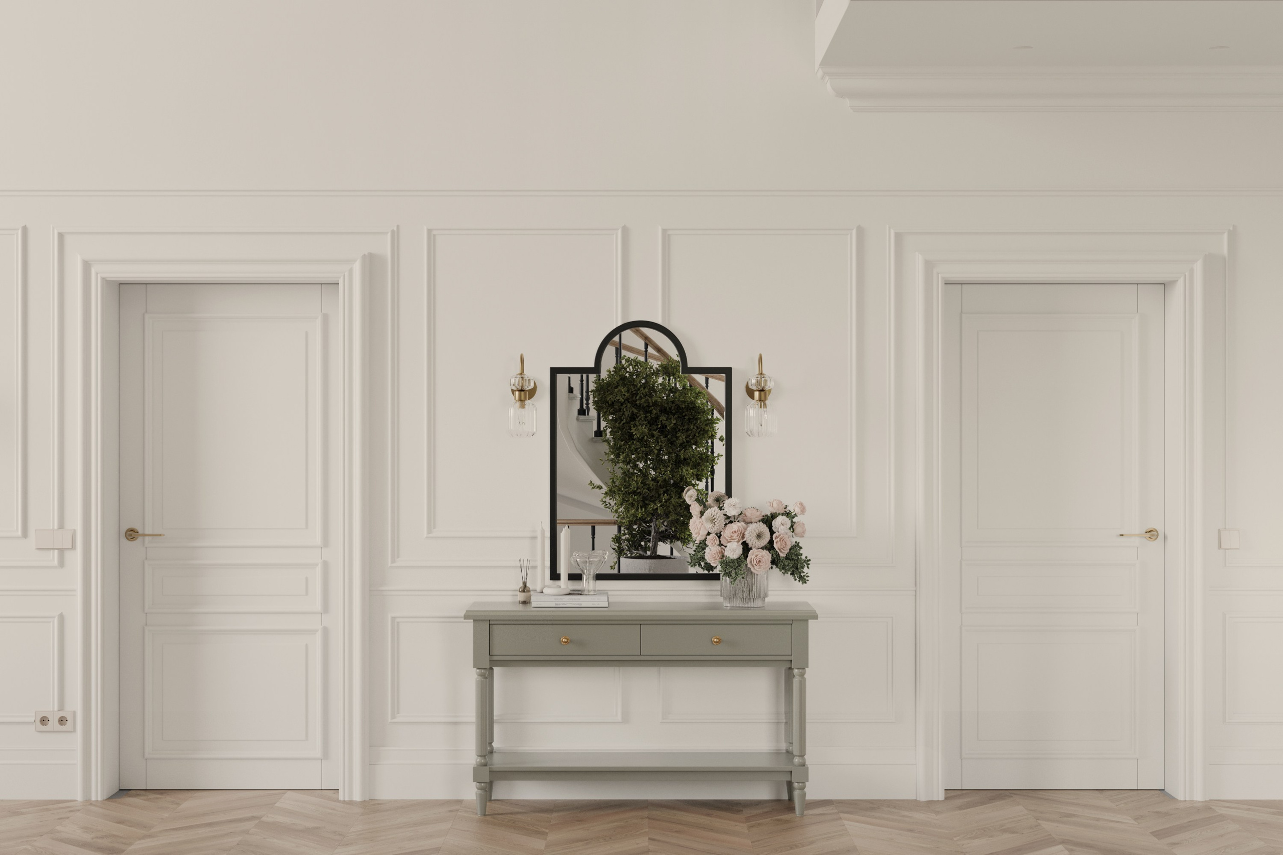 Дом 320 м² для большой семьи в Парижском стиле🤍