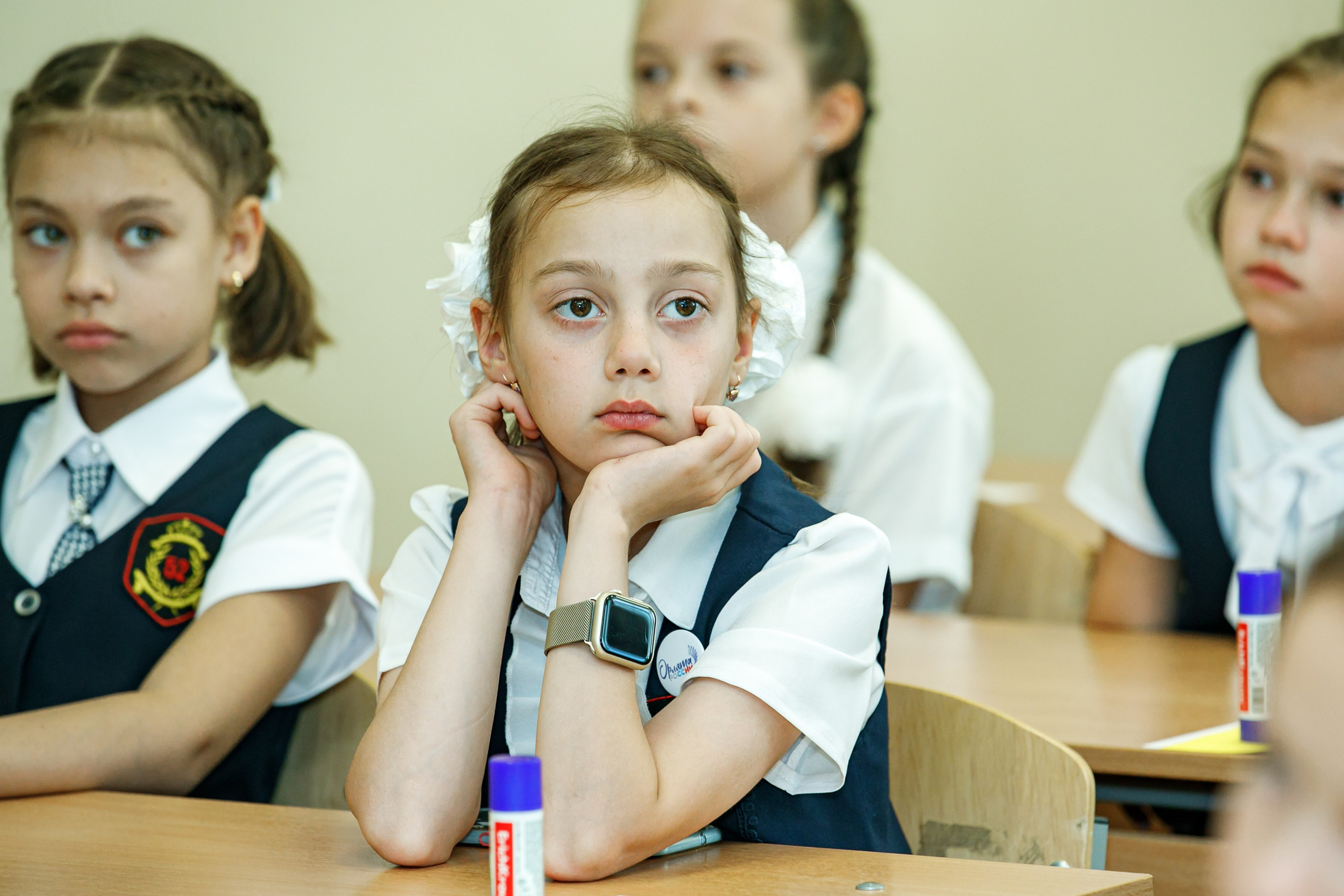 За партой. Семейный фотограф в Краснодаре