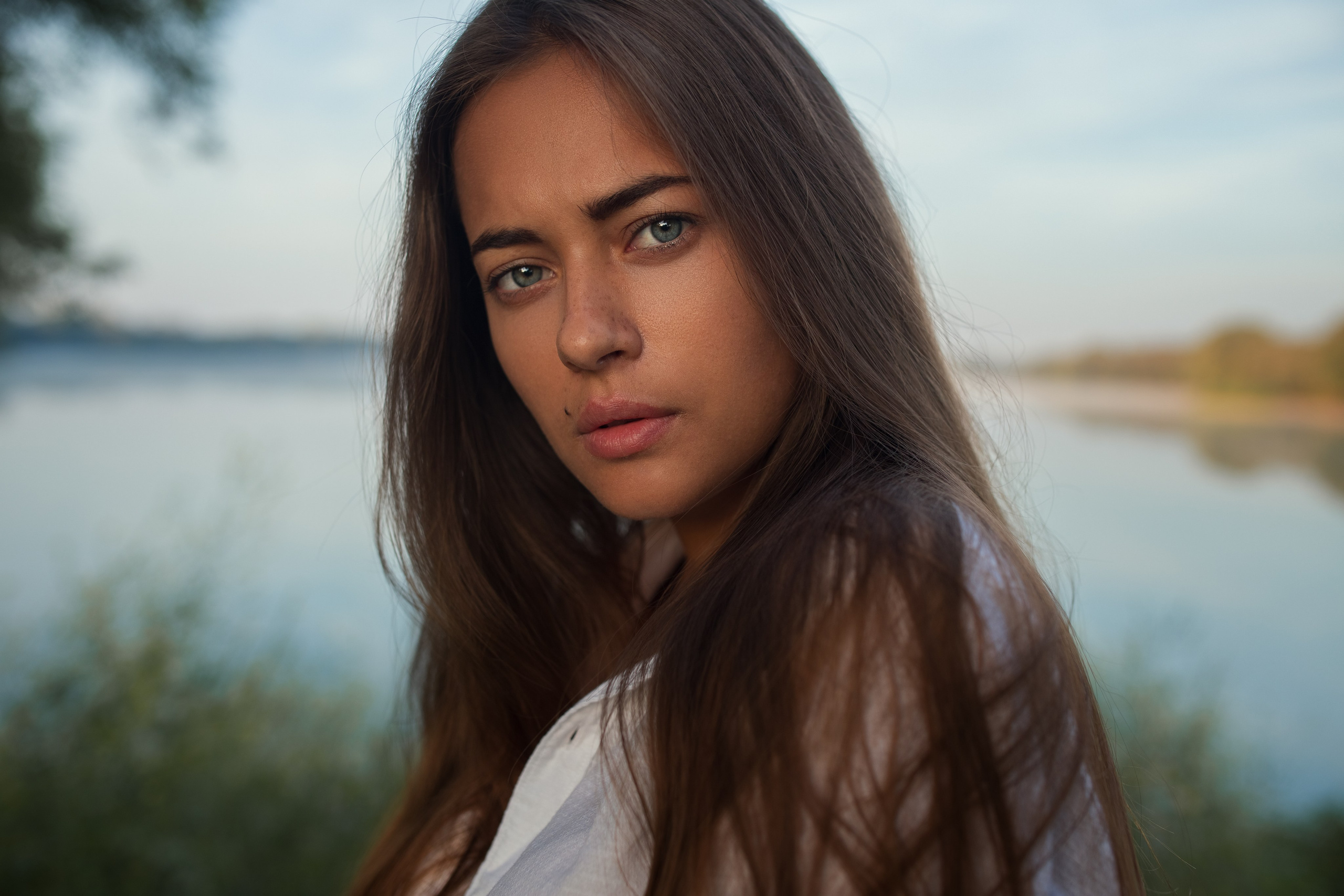 Фотосет с Ольгой на берегу озера для «себя»