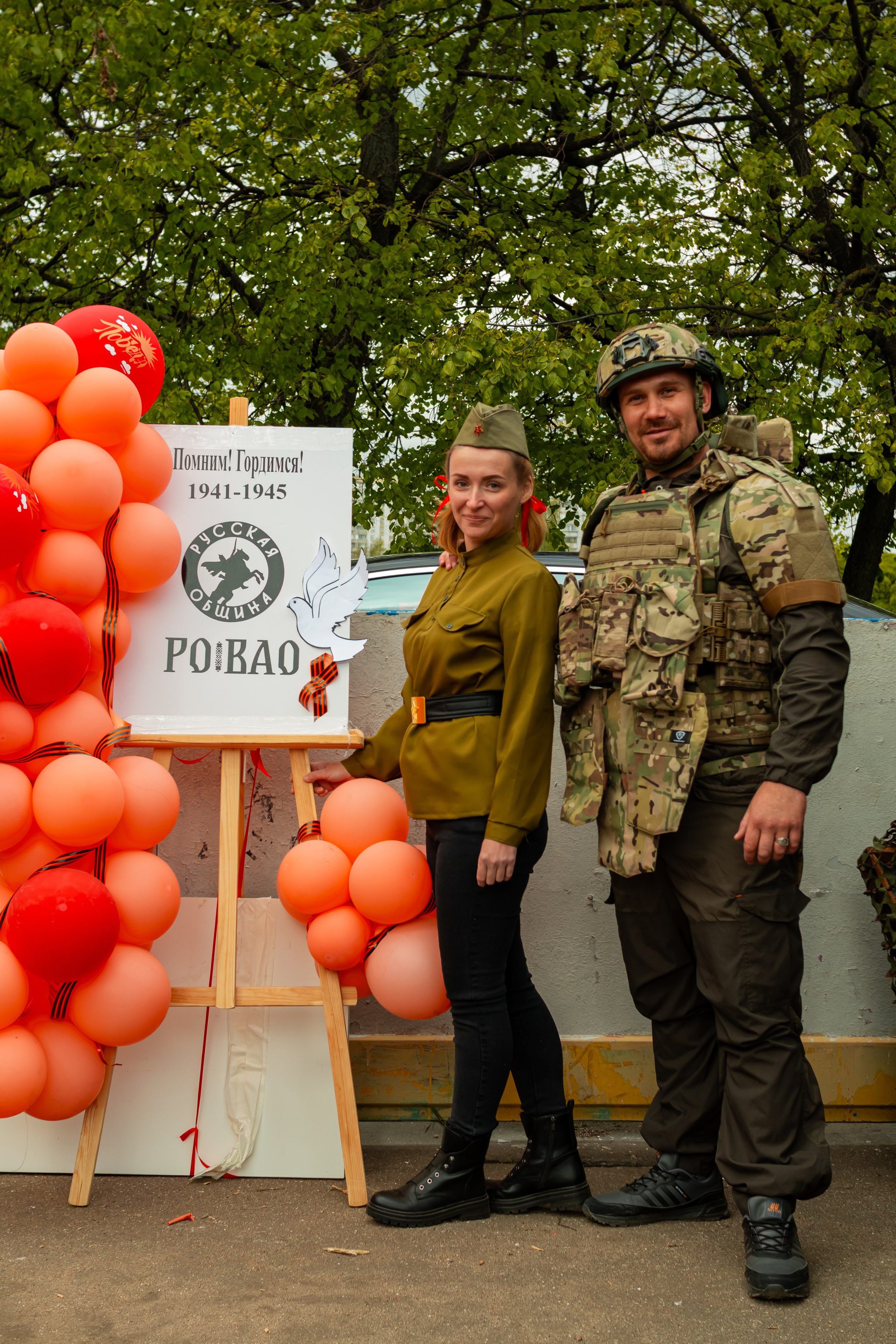 Репортаж с 9 мая 2025 года, День Победы! ВАО Москва. Фотограф Илья Варакин