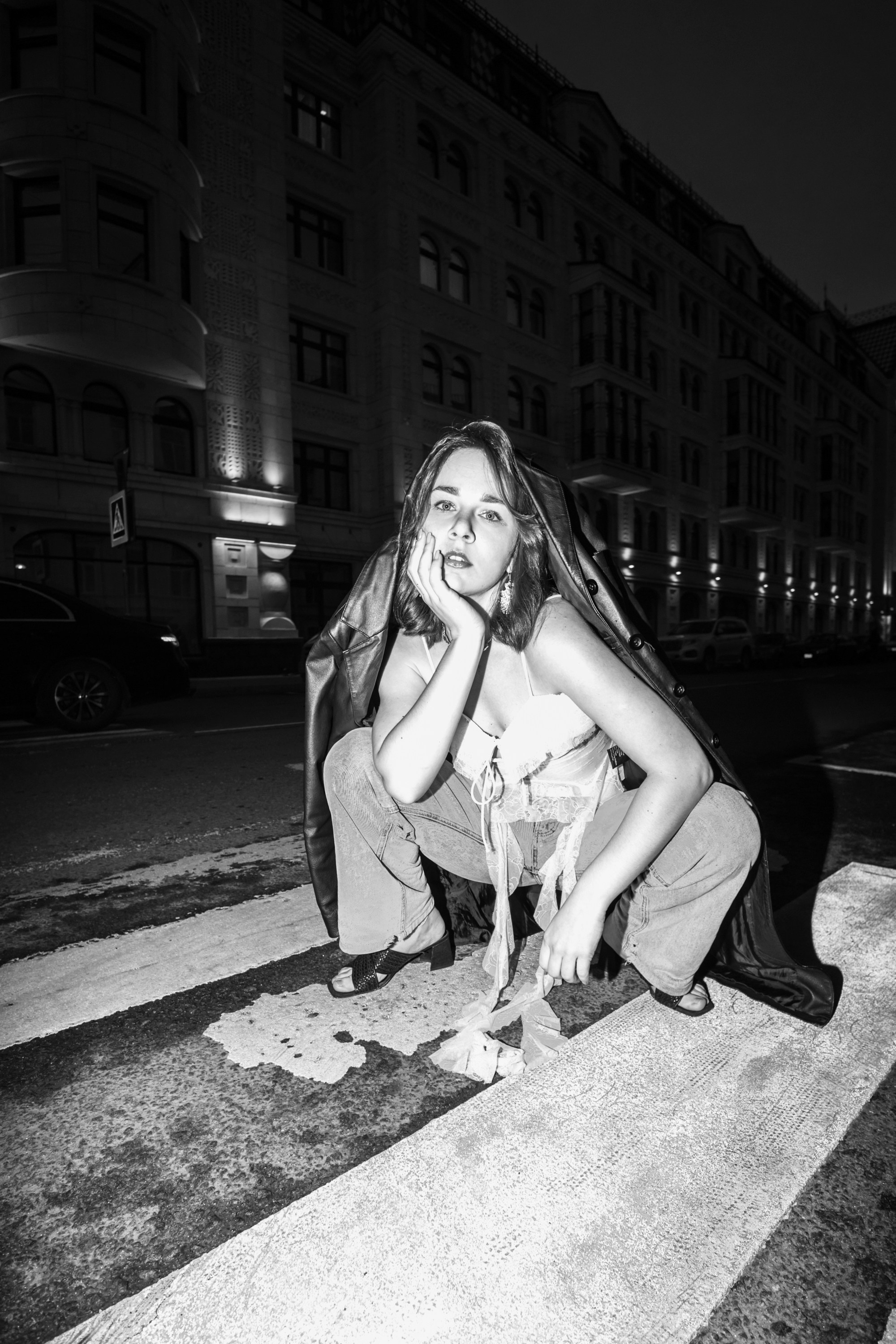 Танец в ночном городе. Арт-фотограф Кристина Каширская