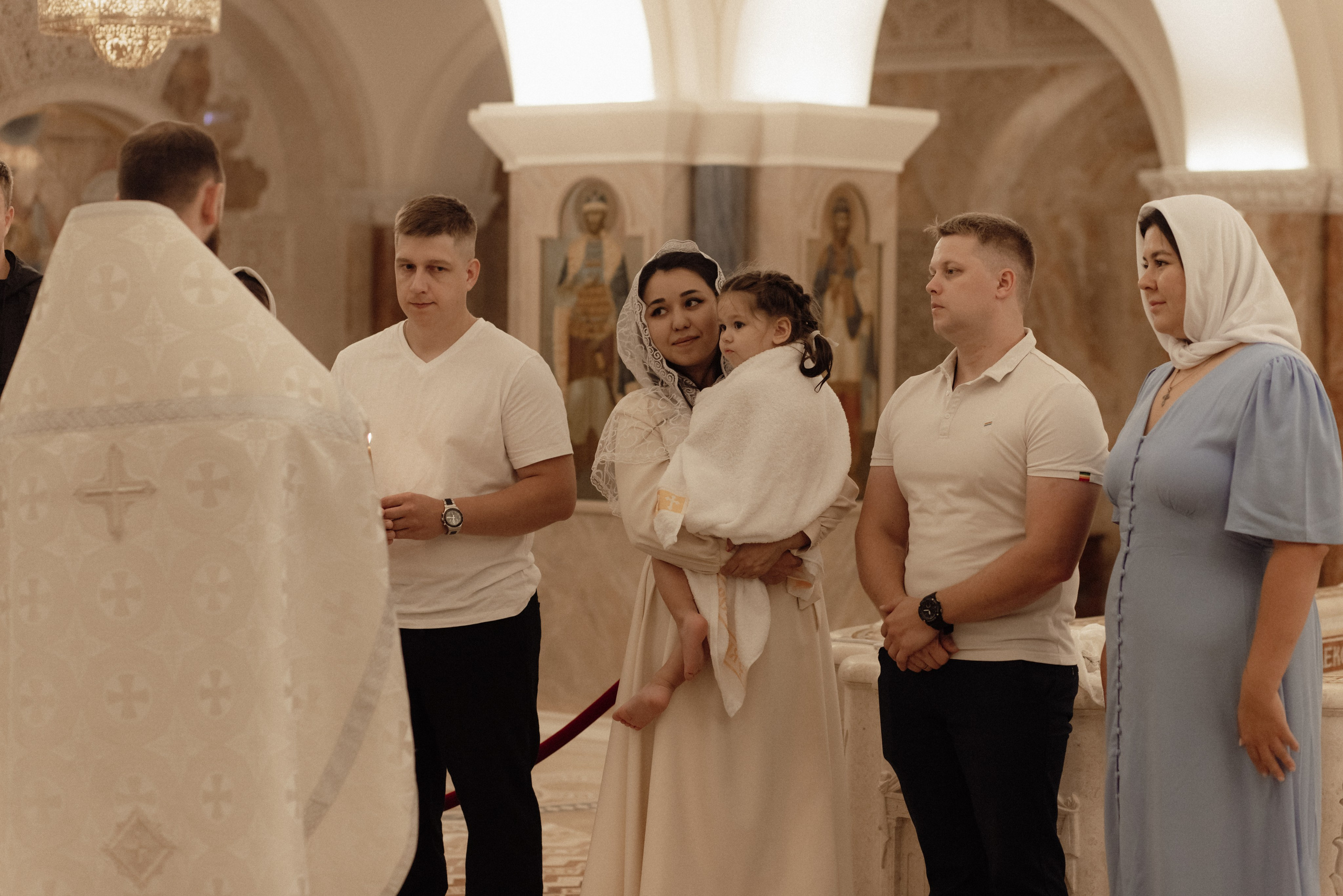 Крещение Киры. Семейный и свадебный фотограф в Челябинске Мария Леонтьева
