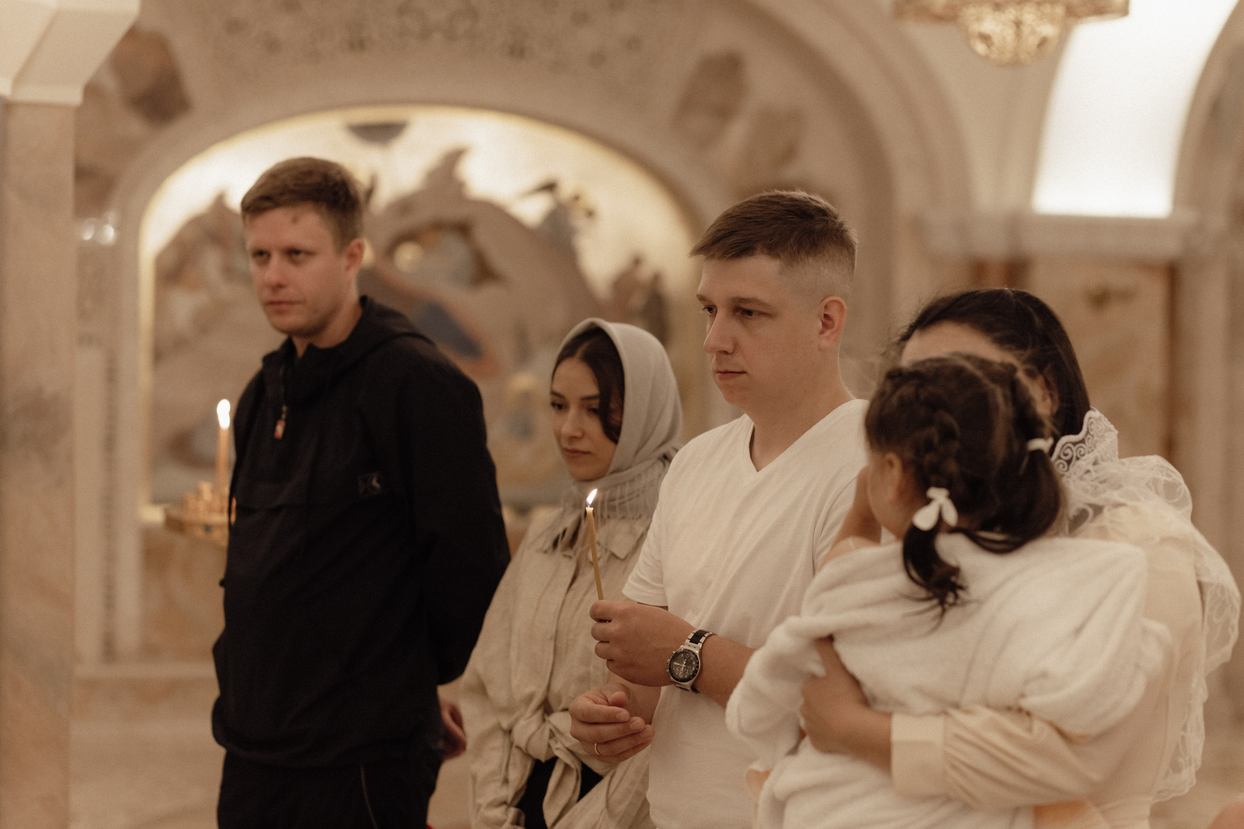 Крещение Киры. Семейный и свадебный фотограф в Челябинске Мария Леонтьева