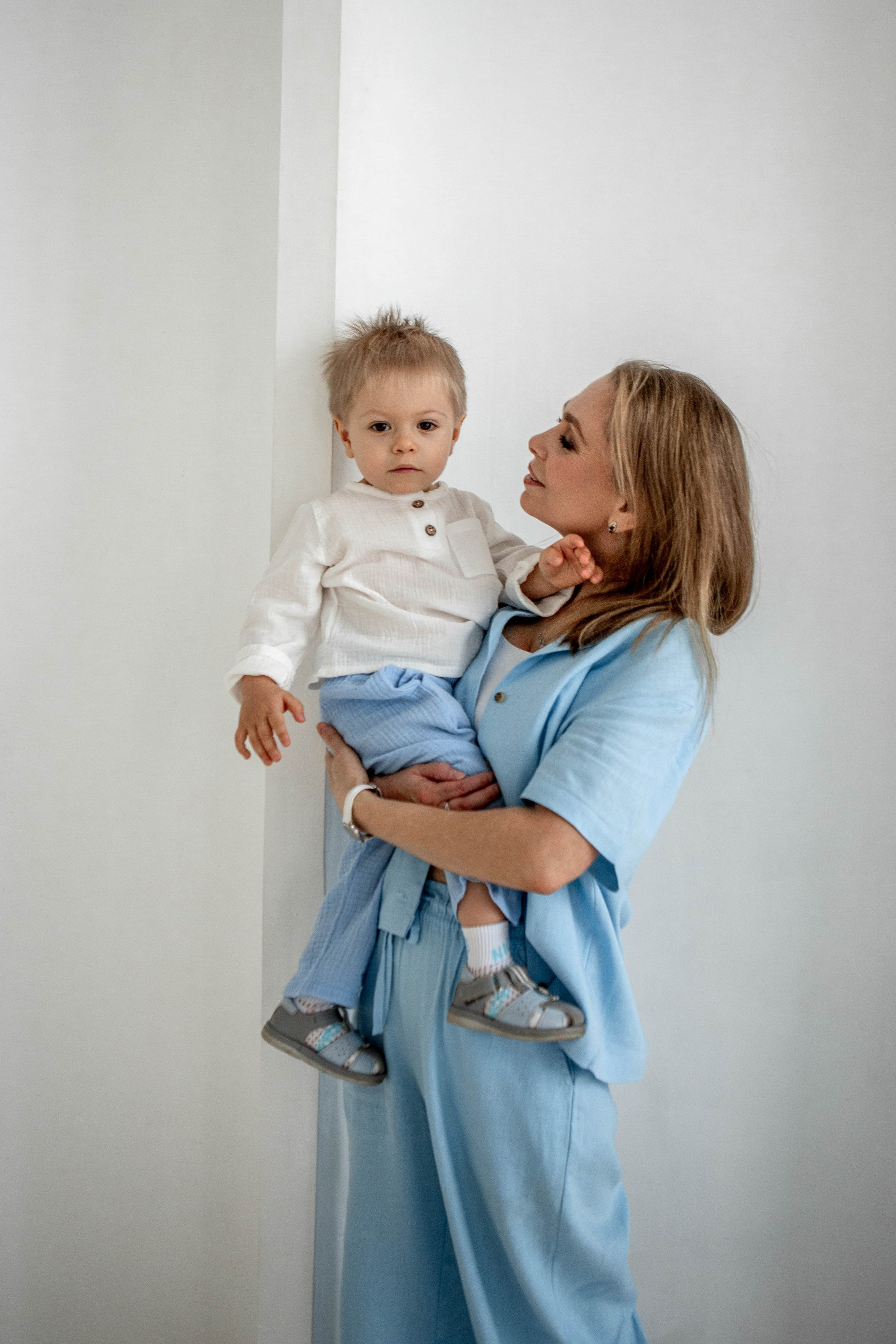 Мама и сын. Фотограф Екатерина Голицына